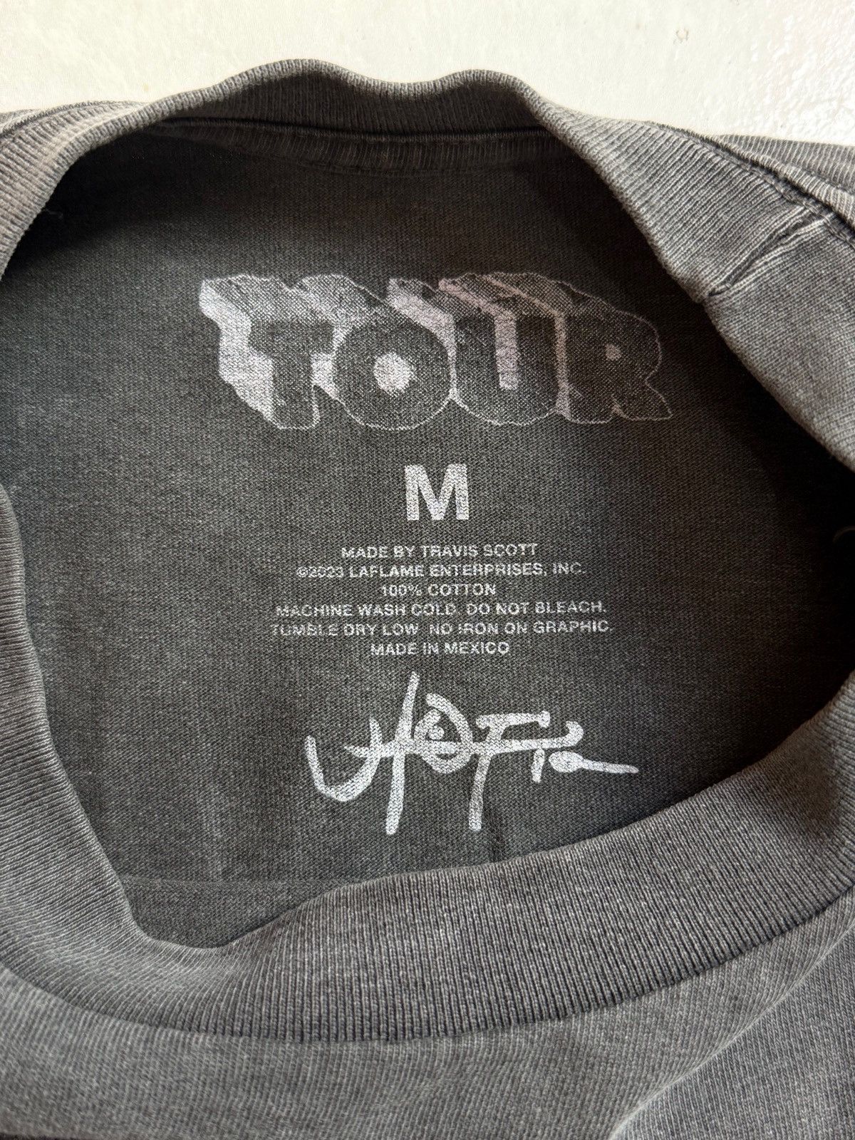 Travis Scott Sofi Stadium Merch Travis Scott T shirt Size US M / EU 48-50 / 2 - 2 Thumbnail