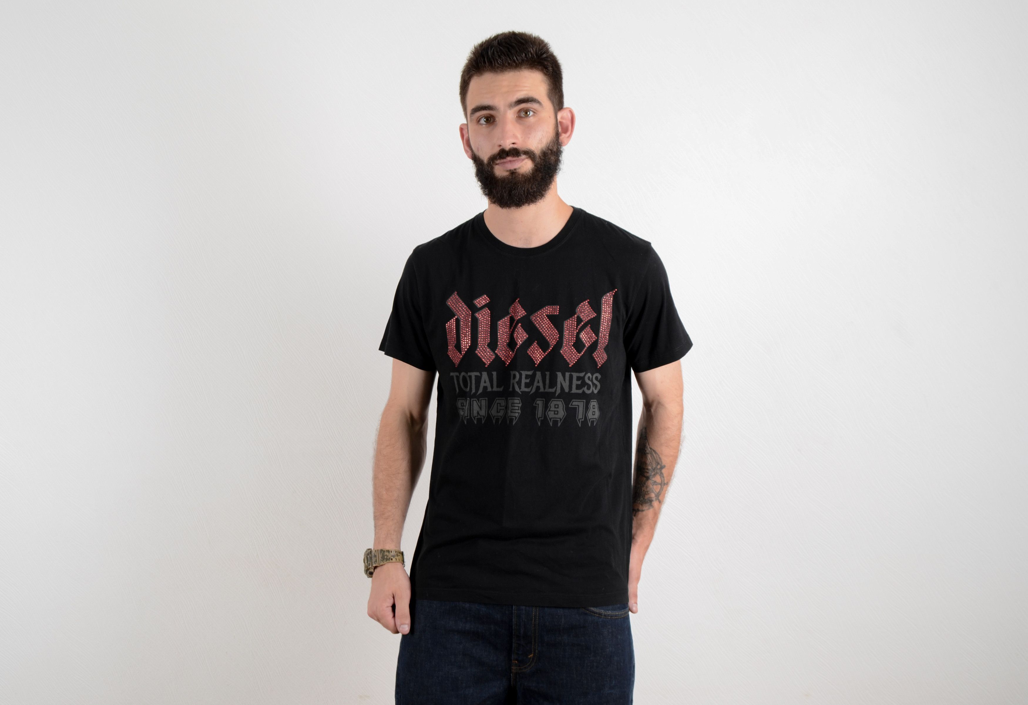 Diesel Diesel Black T Shirt Size US L / EU 52-54 / 3 - 1 Thumbnail