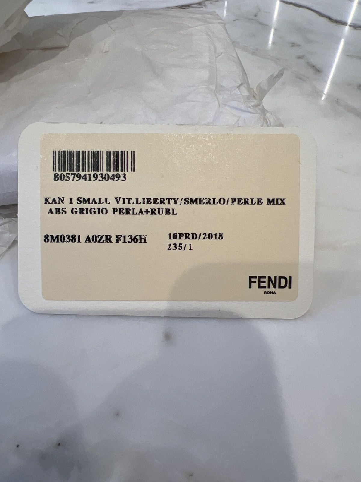 Fendi Authentic Fendi Small Kan I Studded Crossbody Bag Size ONE SIZE - 6 Thumbnail