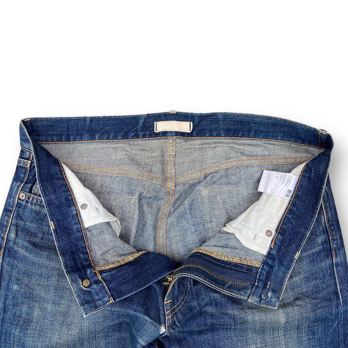 Japanese Brand × Uniqlo Vintage Style Uniqlo Japanese Brand Blue Denim Jeans. #D8 Size US 34 / EU 50 - 3 Thumbnail