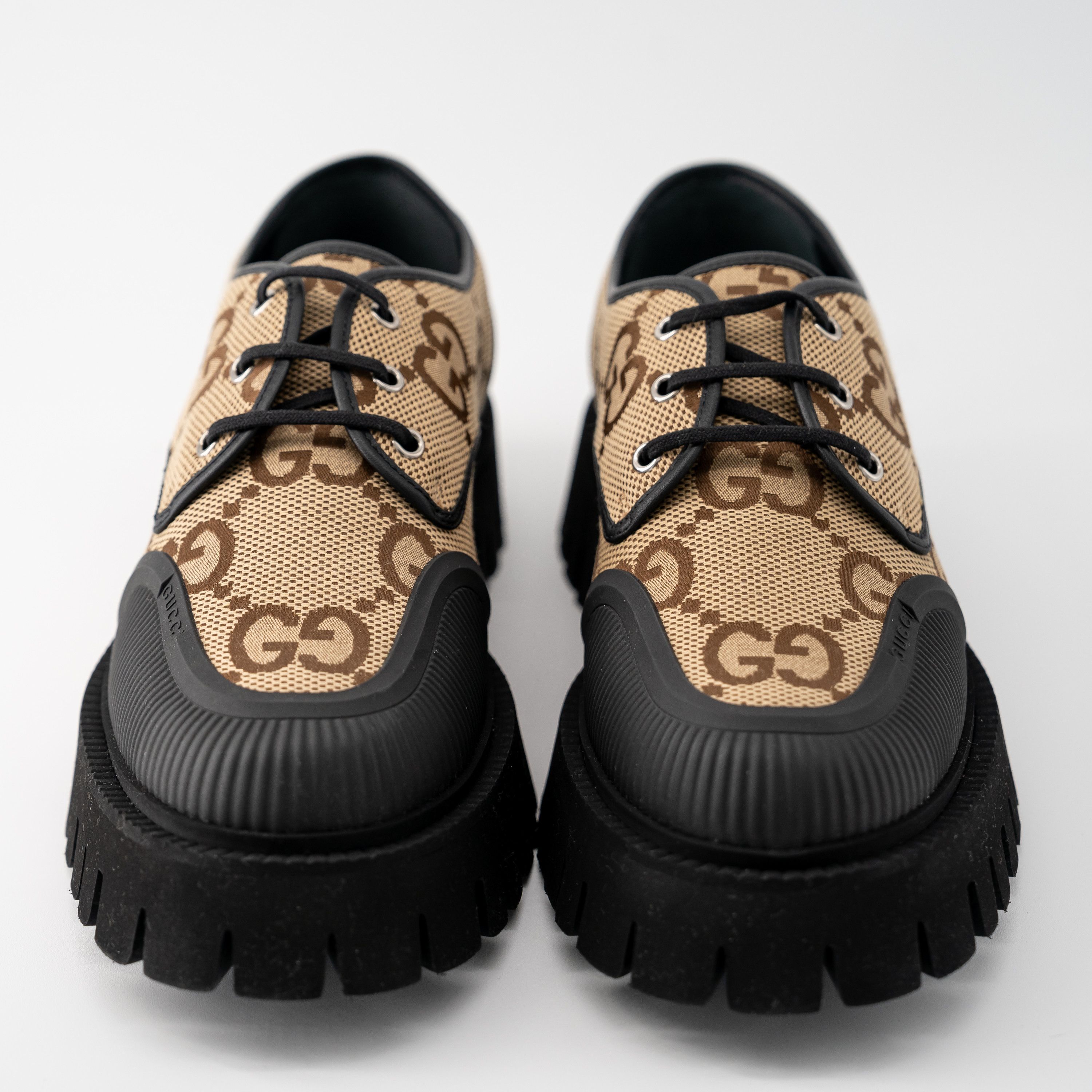 Gucci size 13G - Gucci Supreme Maxi GG Lace Up Jacquard Chunky Size US 14 / EU 47 - 3 Thumbnail