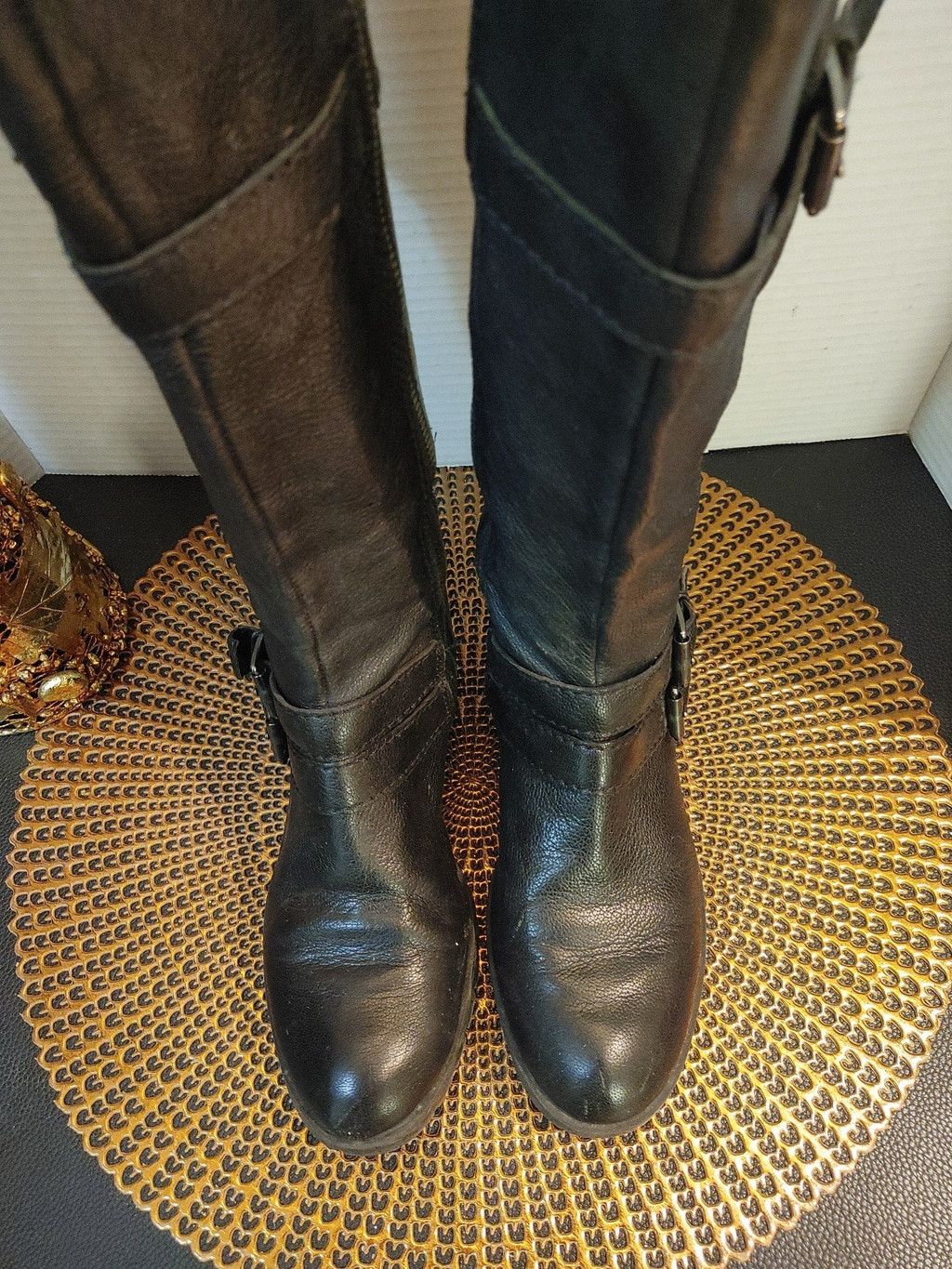 Other Enzo Angiolini Moto Harness Leather Boots Size 6 Size US 6 / IT 36 - 5 Thumbnail