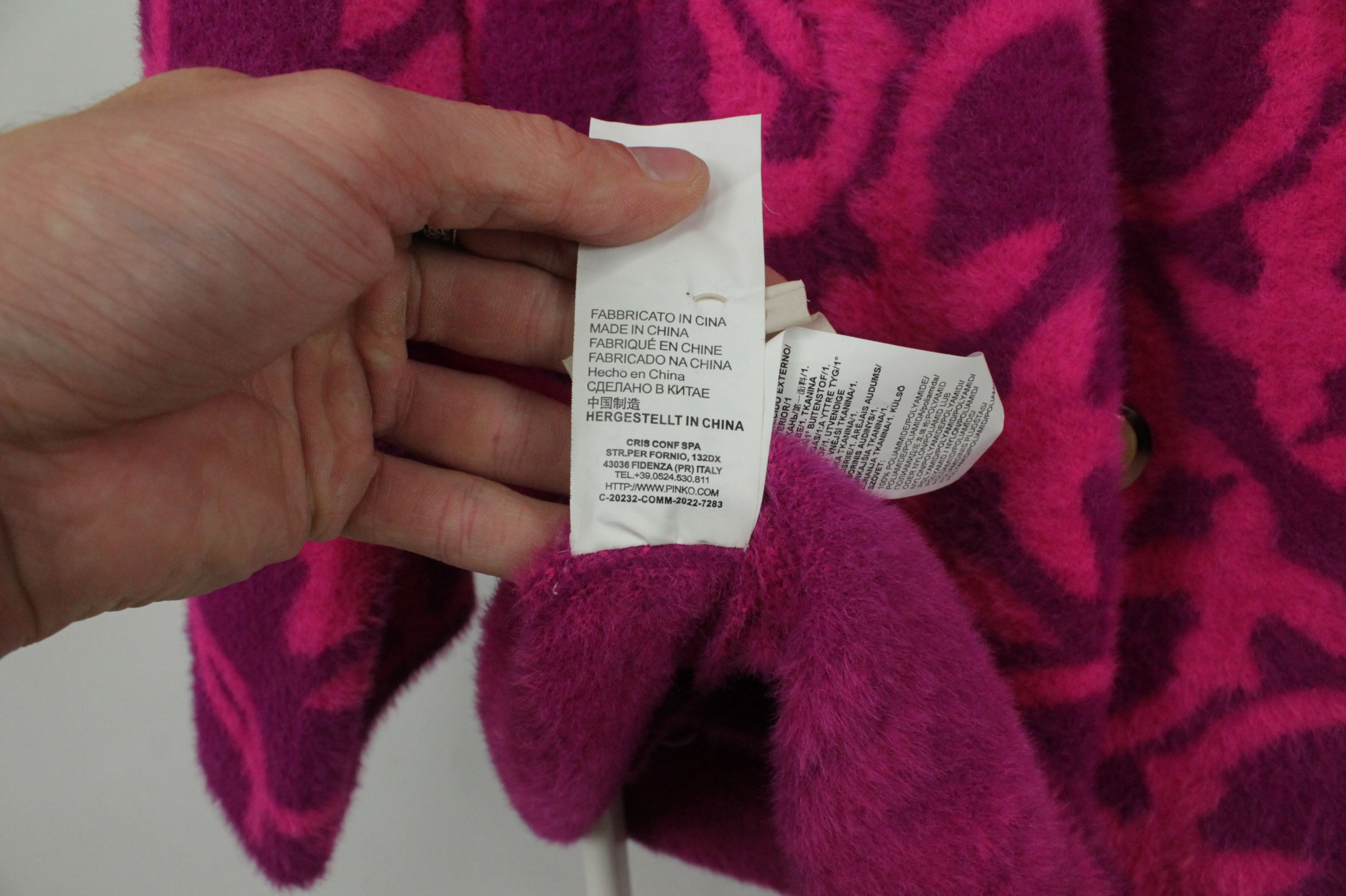 Pinko Love Birds PINKO Coat Size L / US 10 / IT 46 - 10 Thumbnail