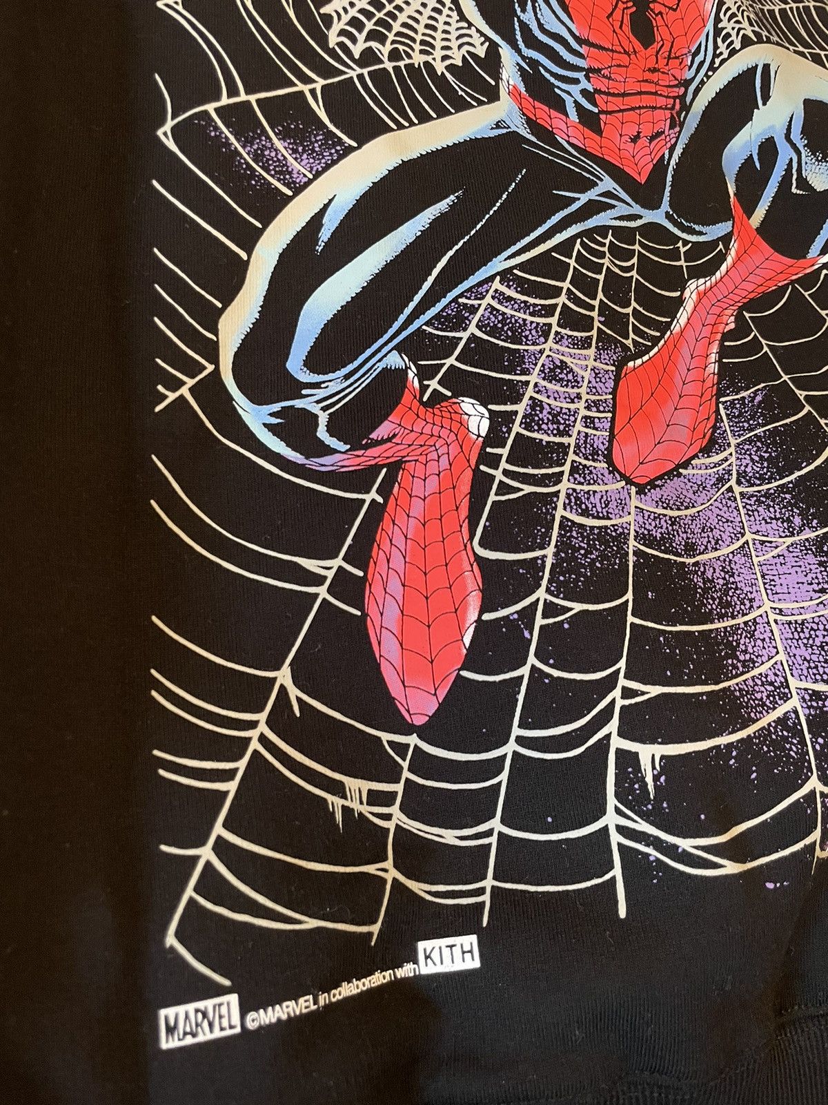 Kith × Marvel Comics Kith Box Logo Spiderman Hoodie Size US M / EU 48-50 / 2 - 7 Thumbnail