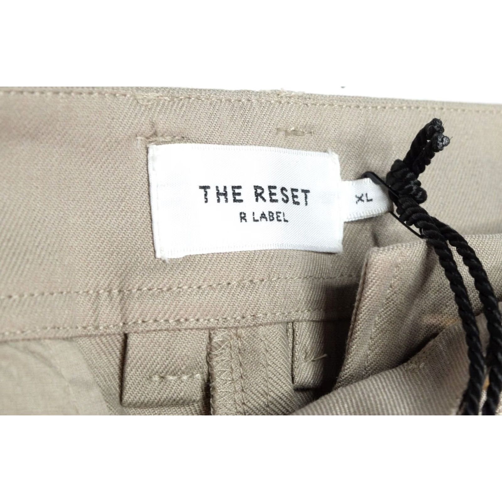 Vintage The Rest R Label Slouchy Crop Trouser Pants Gray Linen High Rise XL Womens Wide-Leg Cropped 25in Inseam 36in Waist Regular Size XS-XL? Size 40" / US 18 - 5 Thumbnail