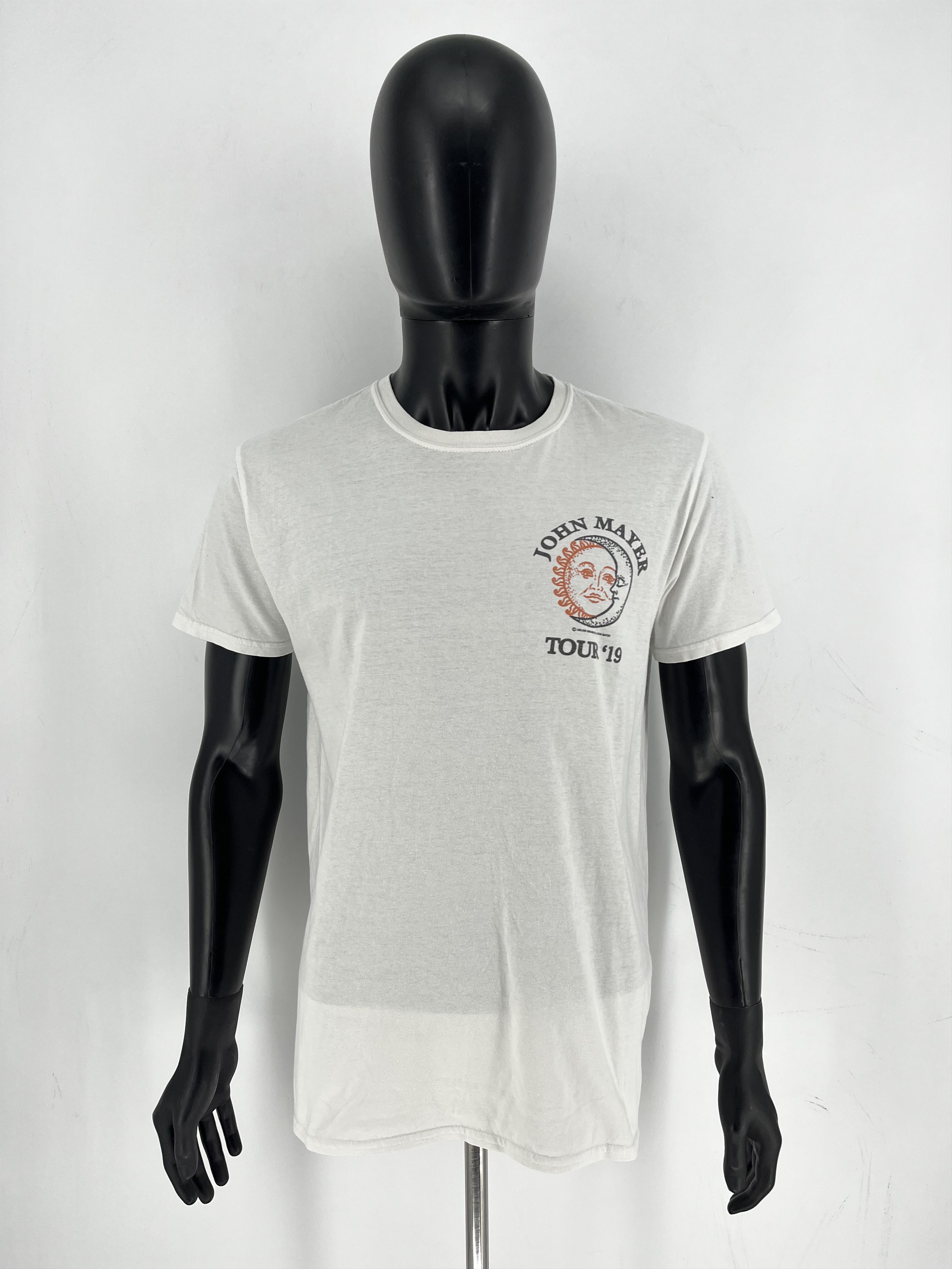 Band Tees John Mayer Tour Shirt Adult White Music Concert Y2K Size US L / EU 52-54 / 3 - 3 Thumbnail