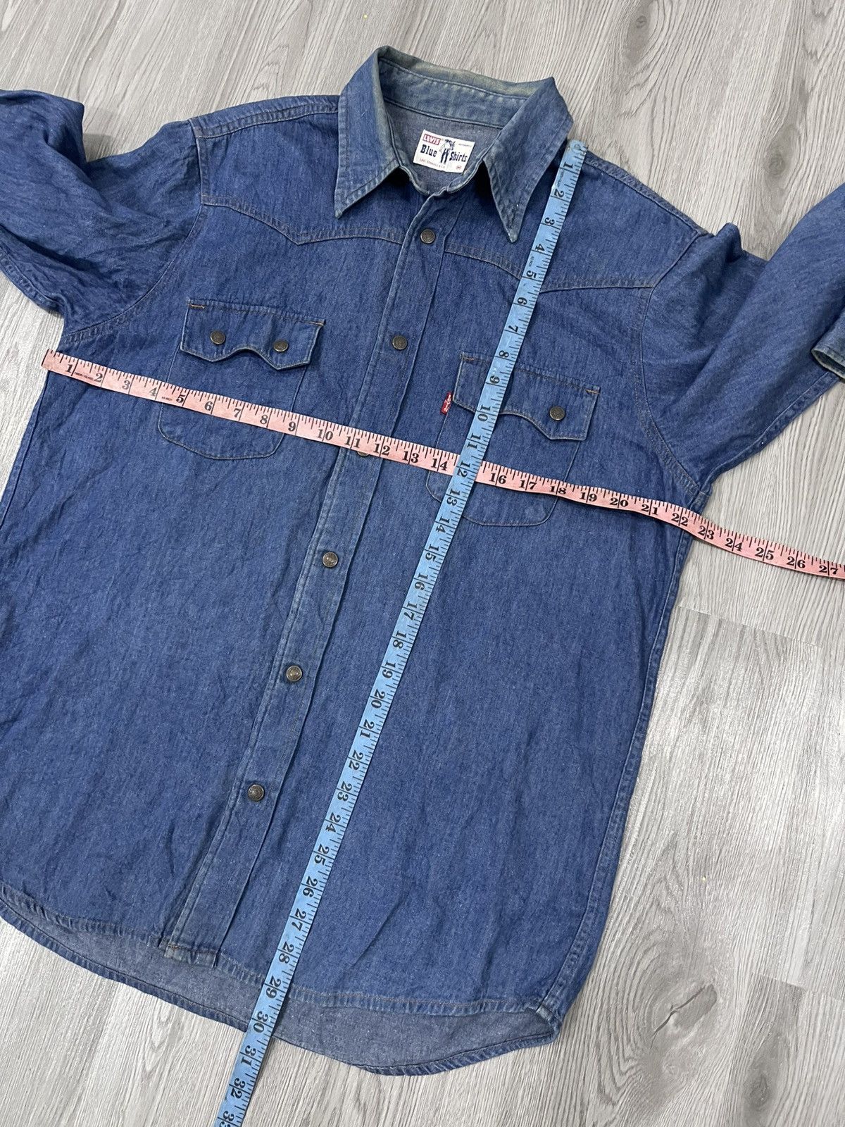 Levi's × Vintage 90s Levi’s Western Shirt Size US M / EU 48-50 / 2 - 12 Thumbnail