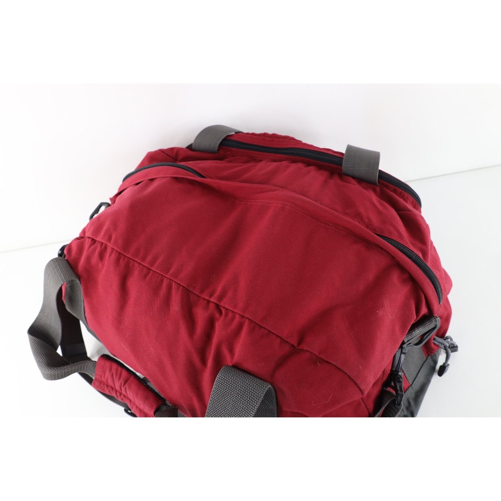 Eddie Bauer Vintage Eddie Bauer Distressed Spell Out Handled Duffel Bag Size ONE SIZE - 7 Thumbnail