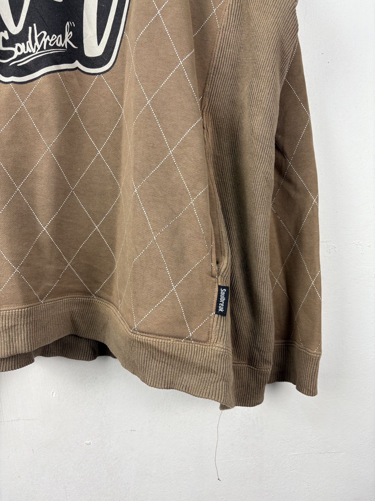 Vintage Vintage Hip Hop Soul Break Baggy Sweatshirt Hoodie Hysteric Size US L / EU 52-54 / 3 - 5 Thumbnail