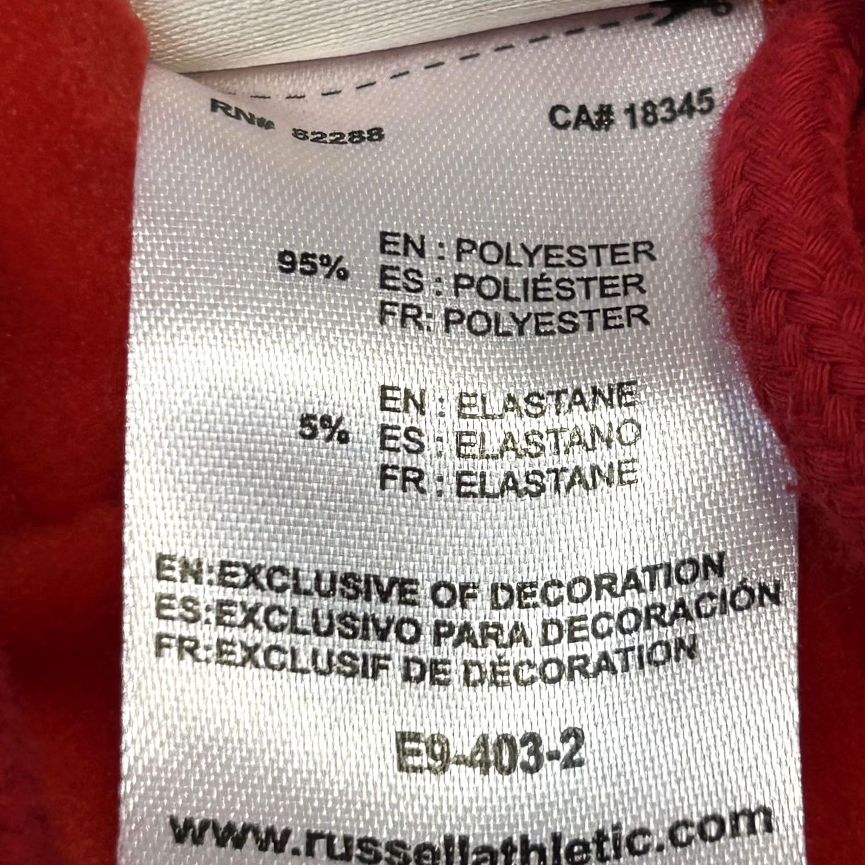 Russell Athletic VINTAGE? No. Russell Athletic Hoodie Womens XS Velour Pullover Kangaroo Pocket Extra Small Size XS / US 0-2 / IT 36-38 - 7 Thumbnail