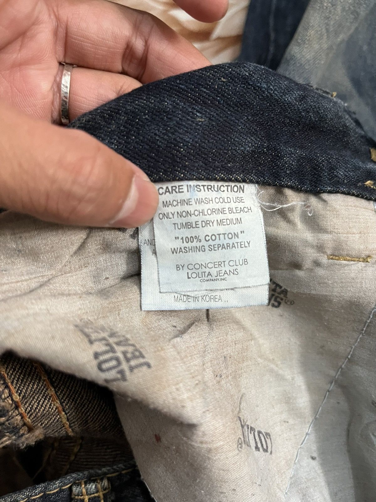 Japanese Brand Lolita x yoshimoto nara jeans Size US 31 - 9 Thumbnail