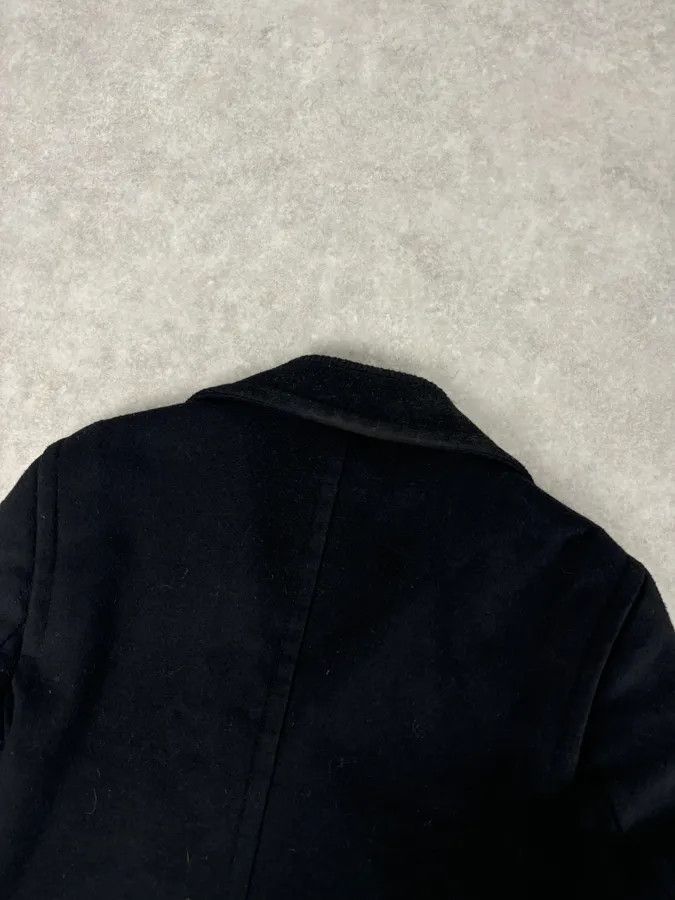 Maison Margiela AW2012 Maison Margiela Black Classy Wool Peacoat Size US L / EU 52-54 / 3 - 6 Thumbnail