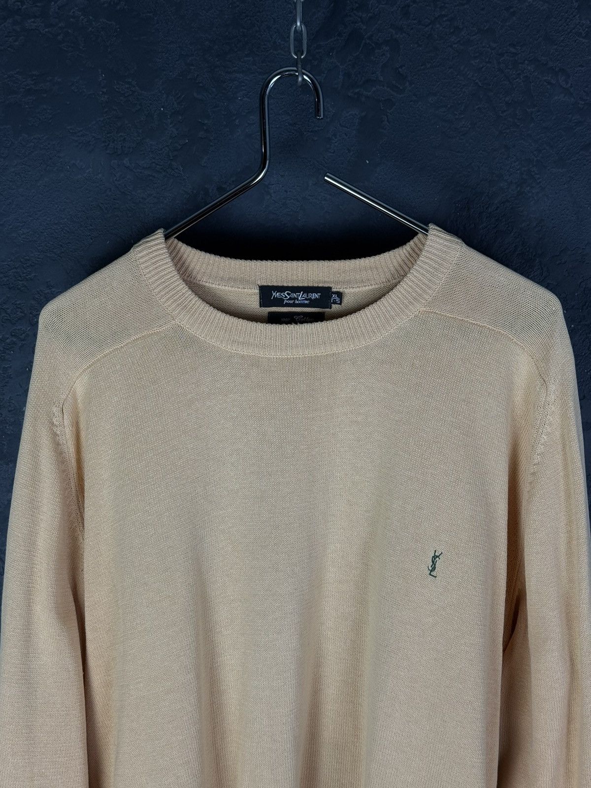 Yves Saint Laurent Vintage Yves Saint Laurent Knit Sweater Size US XL / EU 56 / 4 - 5 Thumbnail
