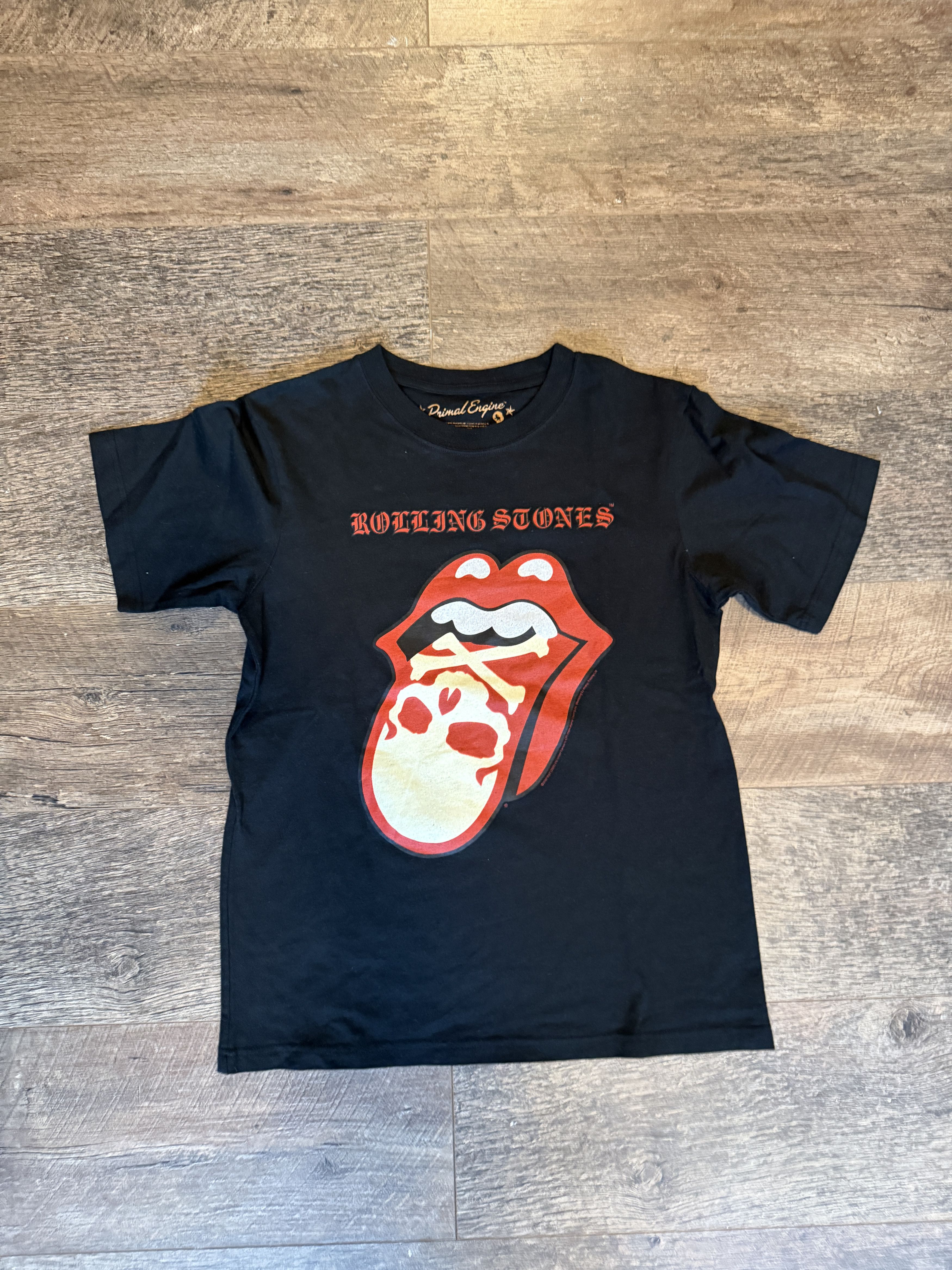 The Rolling Stones Vintage Rolling Stones Love & Peace Tshirt Size US L / EU 52-54 / 3 - 1 Thumbnail