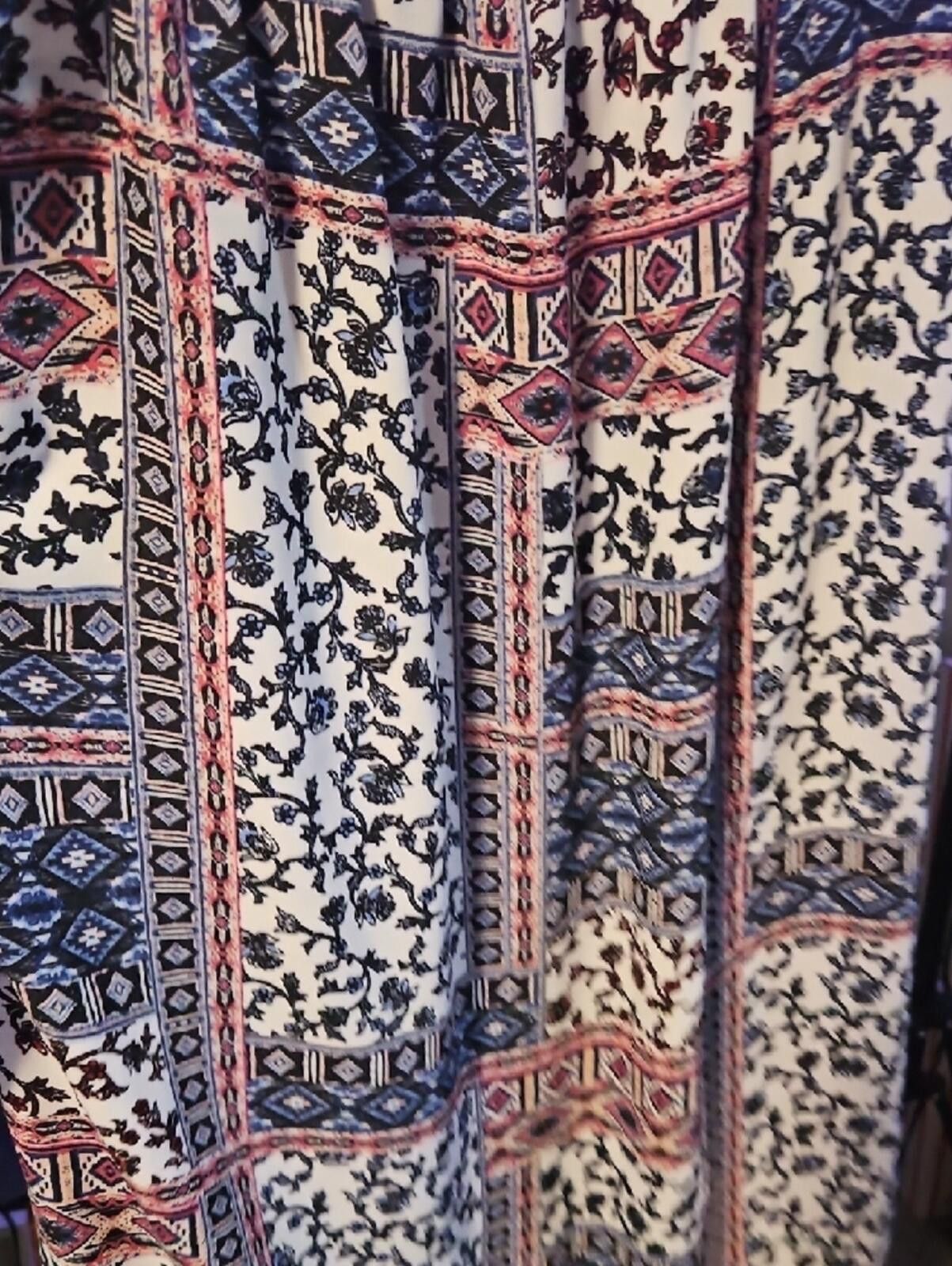 NEXT Boho Print Off-Shoulder Maxi Dress in Multi Size M / US 6-8 / IT 42-44 - 4 Thumbnail