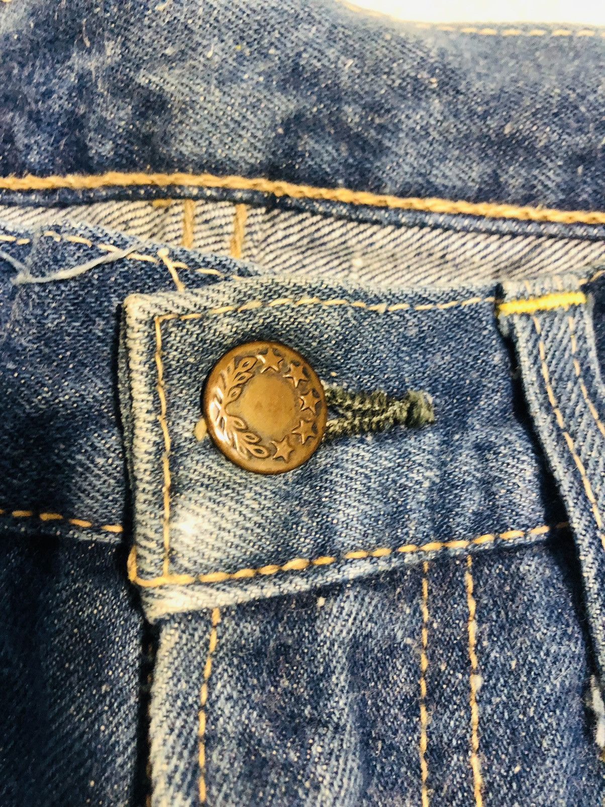 Sugar Cane × Vintage Canton Distressed Jeans (1) Size US 28 / EU 44 - 9 Thumbnail