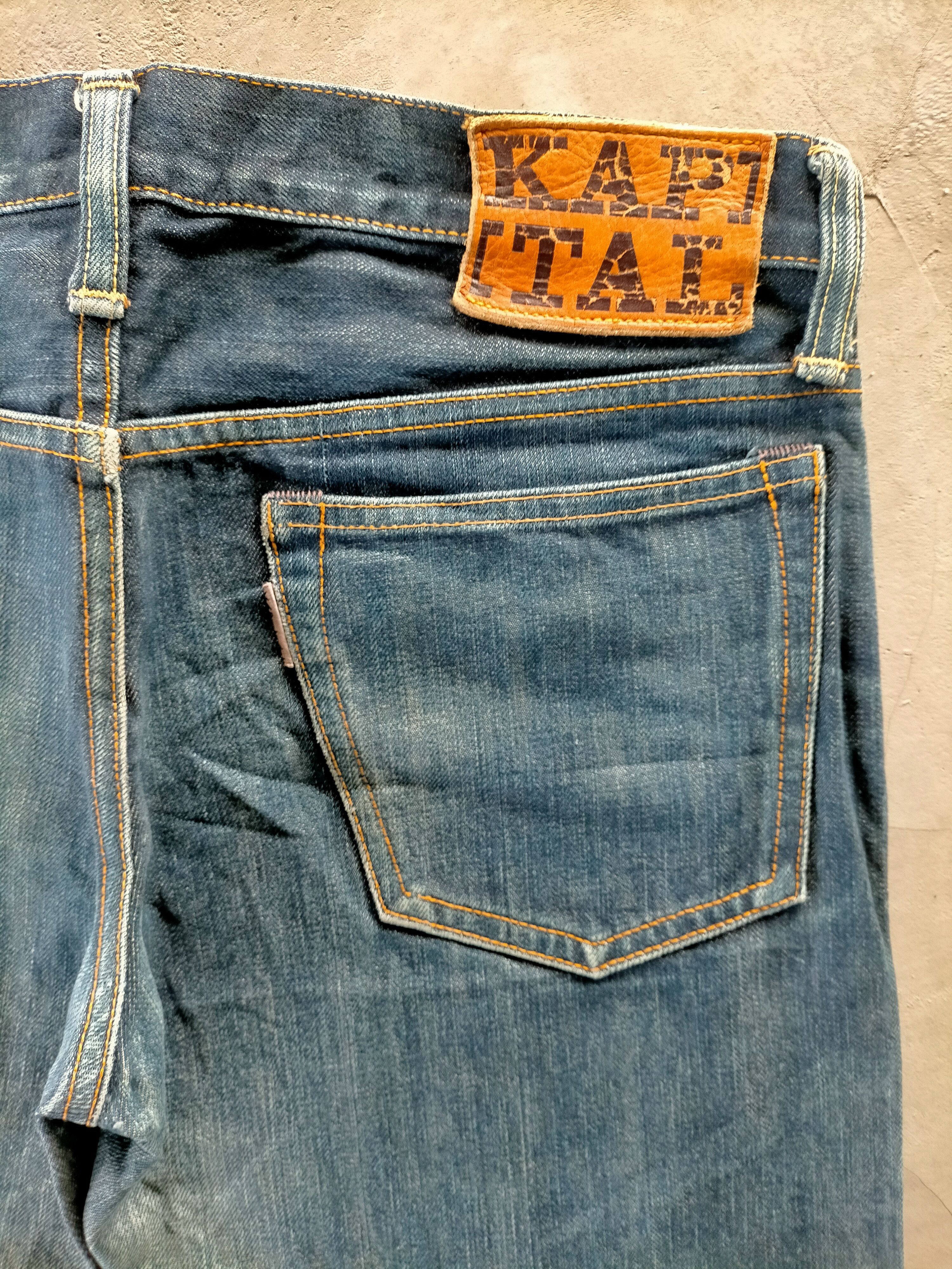 Kapital × Kapital Kountry Kapital 🇯🇵 Made in Japan Slim Denim Pants Size US 32 / EU 48 - 13 Thumbnail