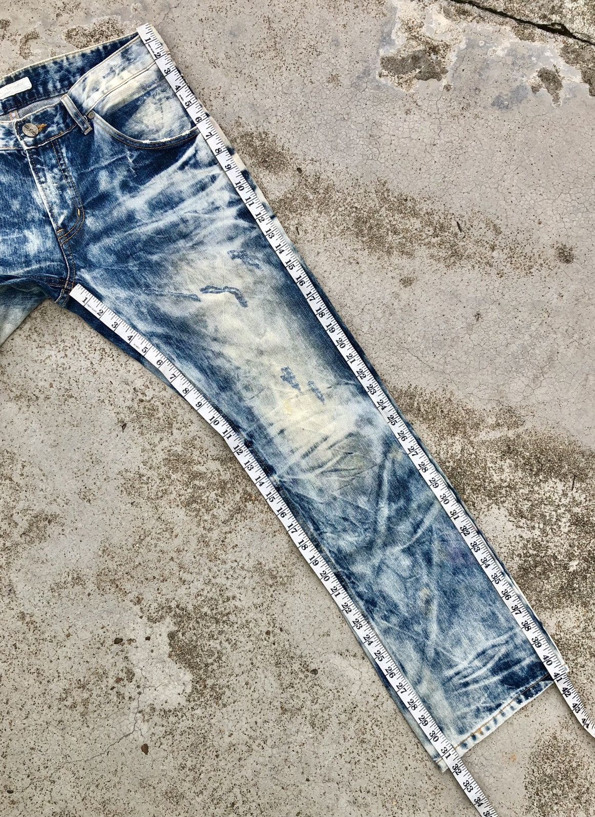 Bleach BLEACH ACID WASH DPSR DENIM Size US 34 / EU 50 - 15 Thumbnail