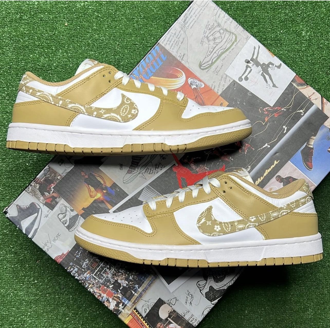 Nike Nike Wmns Dunk Low ‘Barley Paisley’ Size US 8.5 / EU 41-42 - 1 Thumbnail