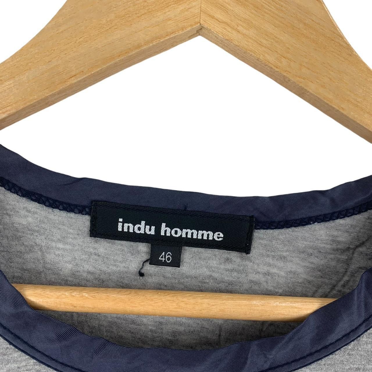 Other INDU HOMME JAPAN Designer Slim Fit Plain Tee Shirt Size US S / EU 44-46 / 1 - 3 Thumbnail