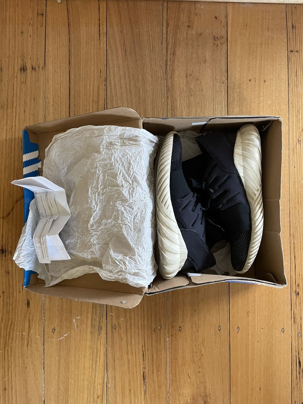 Adidas Adidas Tubular Doom Primeknit Core Black Size US 9 / EU 42 - 6 Thumbnail