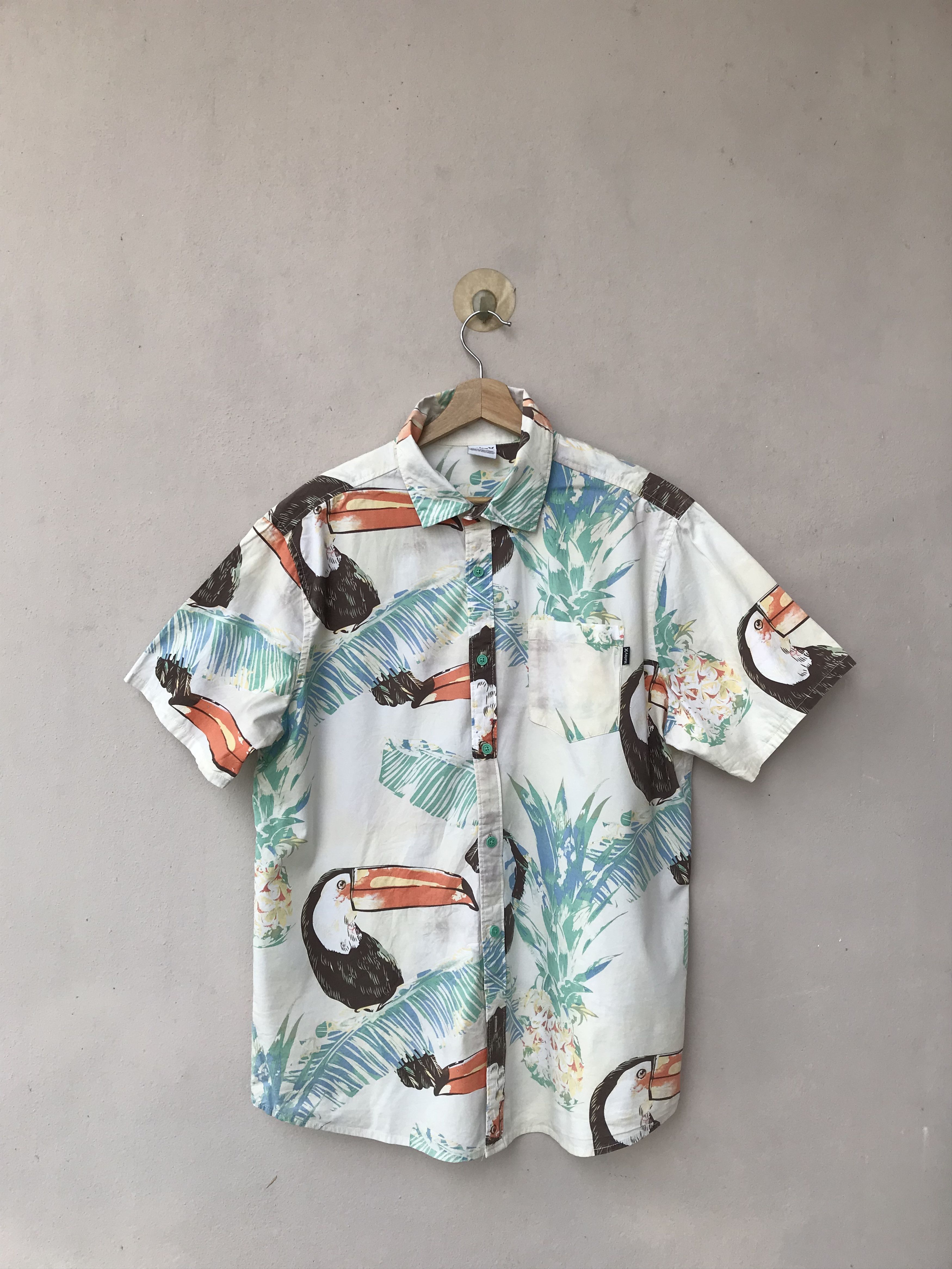 Hurley Vintage Y2K Hurley Hawaii Button Up Tee Size US L / EU 52-54 / 3 - 1 Thumbnail