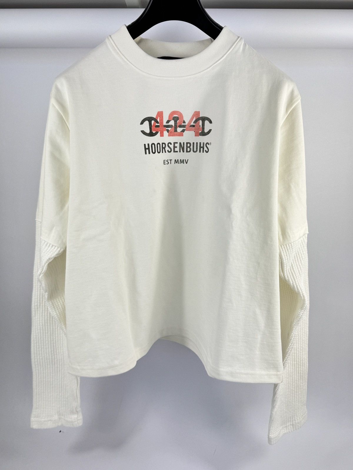 424 × Hoorsenbuhs 424 x HOORSENBUNS LAYERED THERMAL LOGO PRINT T-SHIRT Size US S / EU 44-46 / 1 - 1 Thumbnail