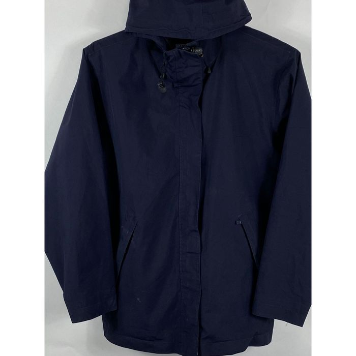 Lands End Lands' End Goretex Waterproof Fabric Lightweight Hooded Jac