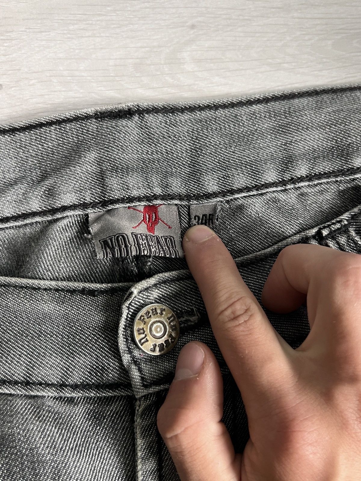No Fear Vintage No Fear Baggy Y2K Denim Pants Size US 34 / EU 50 - 18 Thumbnail