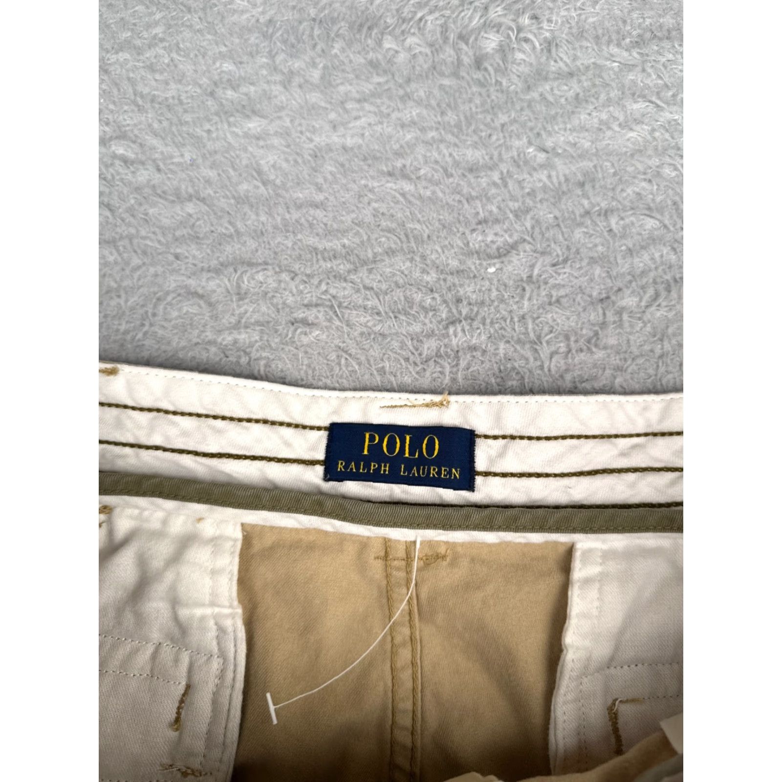Polo Ralph Lauren Polo Ralph Lauren Shorts Men 38 Beige Cargo 100% Cotton Twill Hiking Camp 37x10 Casual Travel Workwear Mens Size US M / EU 48-50 / 2 - 7 Thumbnail
