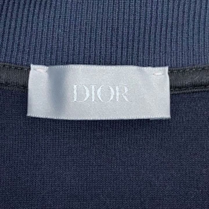 Dior Dior Logo Flocking Lapel Zip Jacket Size US M / EU 48-50 / 2 - 5 Thumbnail