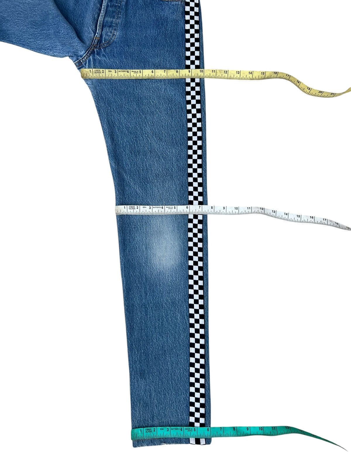 Levi's × Needles × Vintage Vintage 90s Levi’s 501 Jeans Rebuild By LEGENDA Japan Size US 28 / EU 44 - 3 Thumbnail