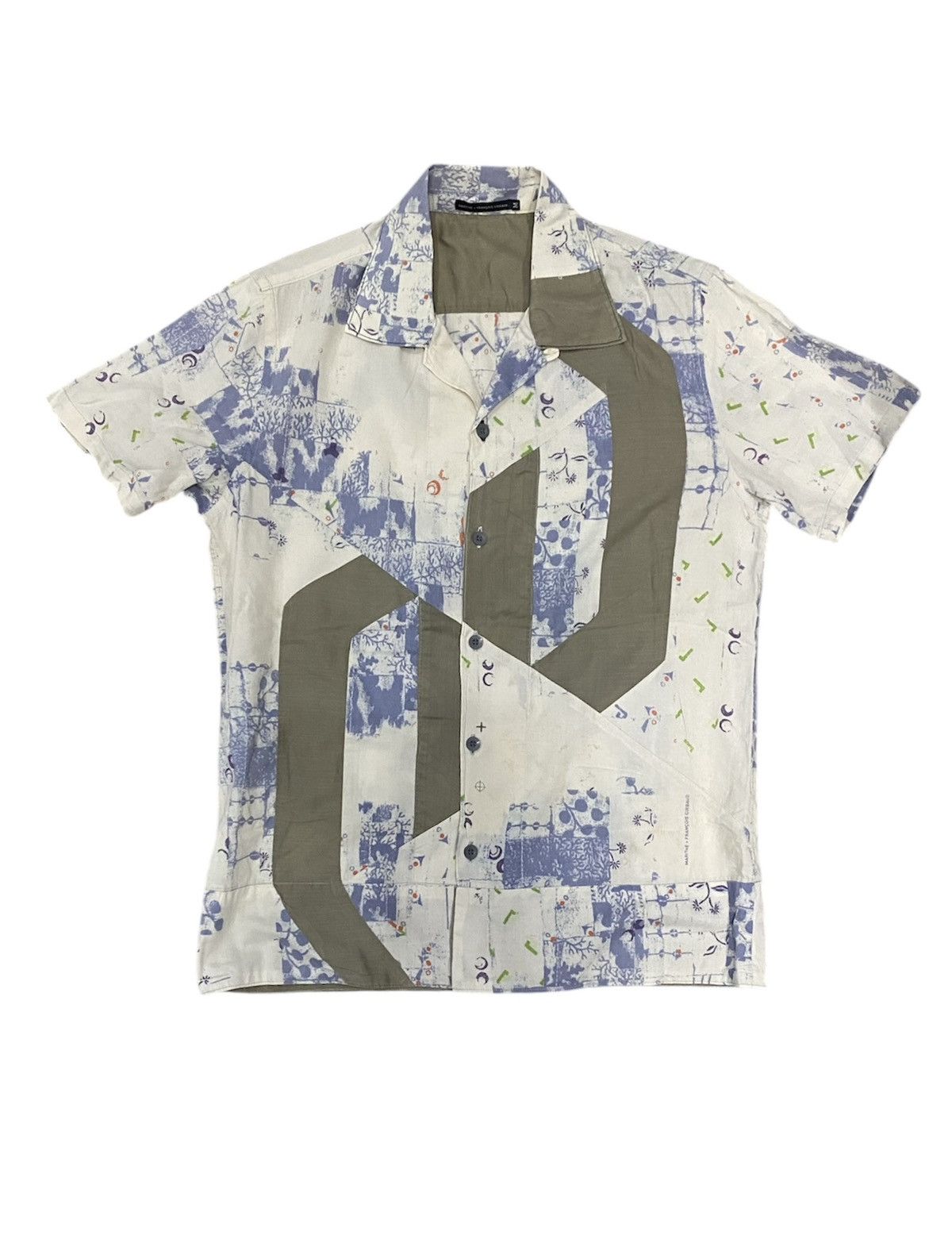14th Addiction × Japanese Brand × Marithe + Francois Girbaud Vtg MFG Bandana Patchwork motif Size US M / EU 48-50 / 2 - 1 Thumbnail