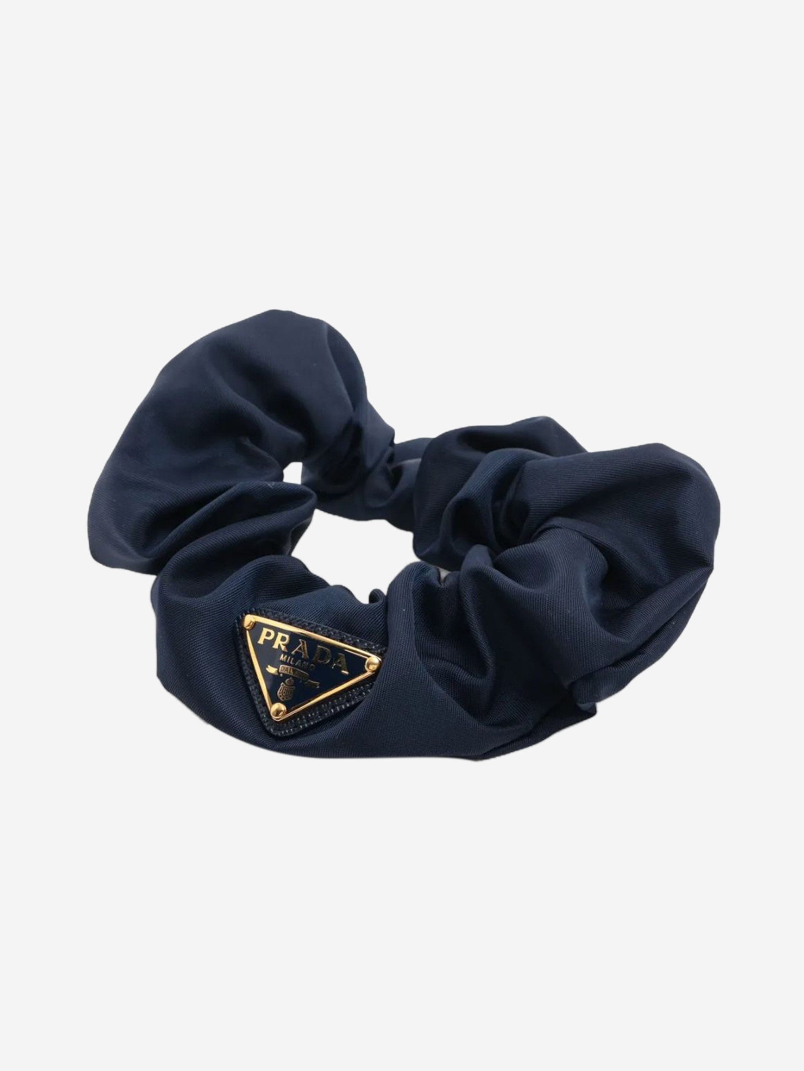 Prada Blue Re-Nylon scrunchie Size ONE SIZE - 1 Thumbnail