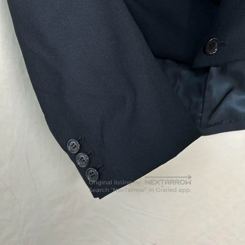 Comme des Garcons Comme Des Garcons Pleated Short Wide Wool Jacket Size S / US 4 / IT 40 - 6 Thumbnail