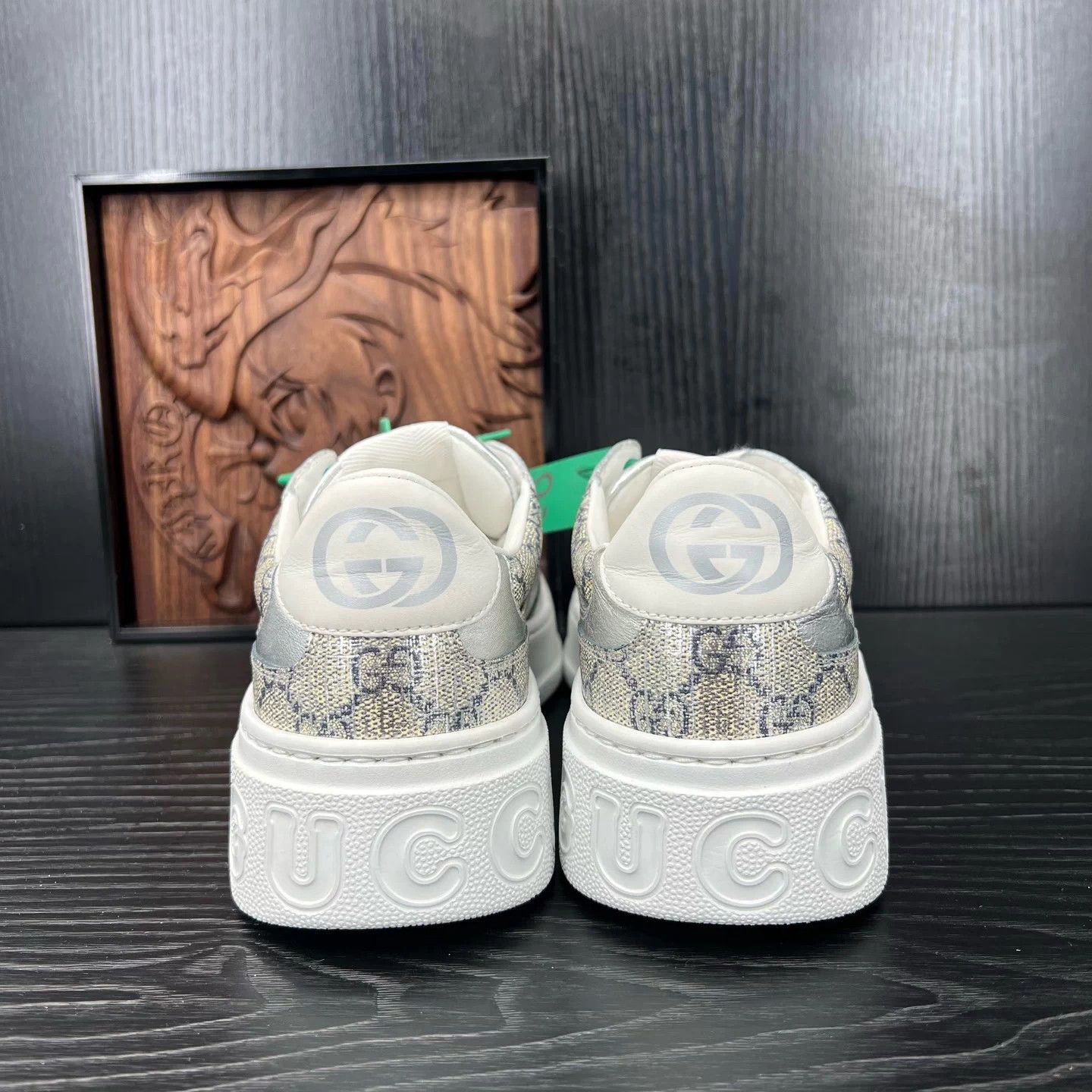 Gucci Gucci Rhyton Silver/White Sneakers Size US 6.5 / EU 39-40 - 6 Thumbnail