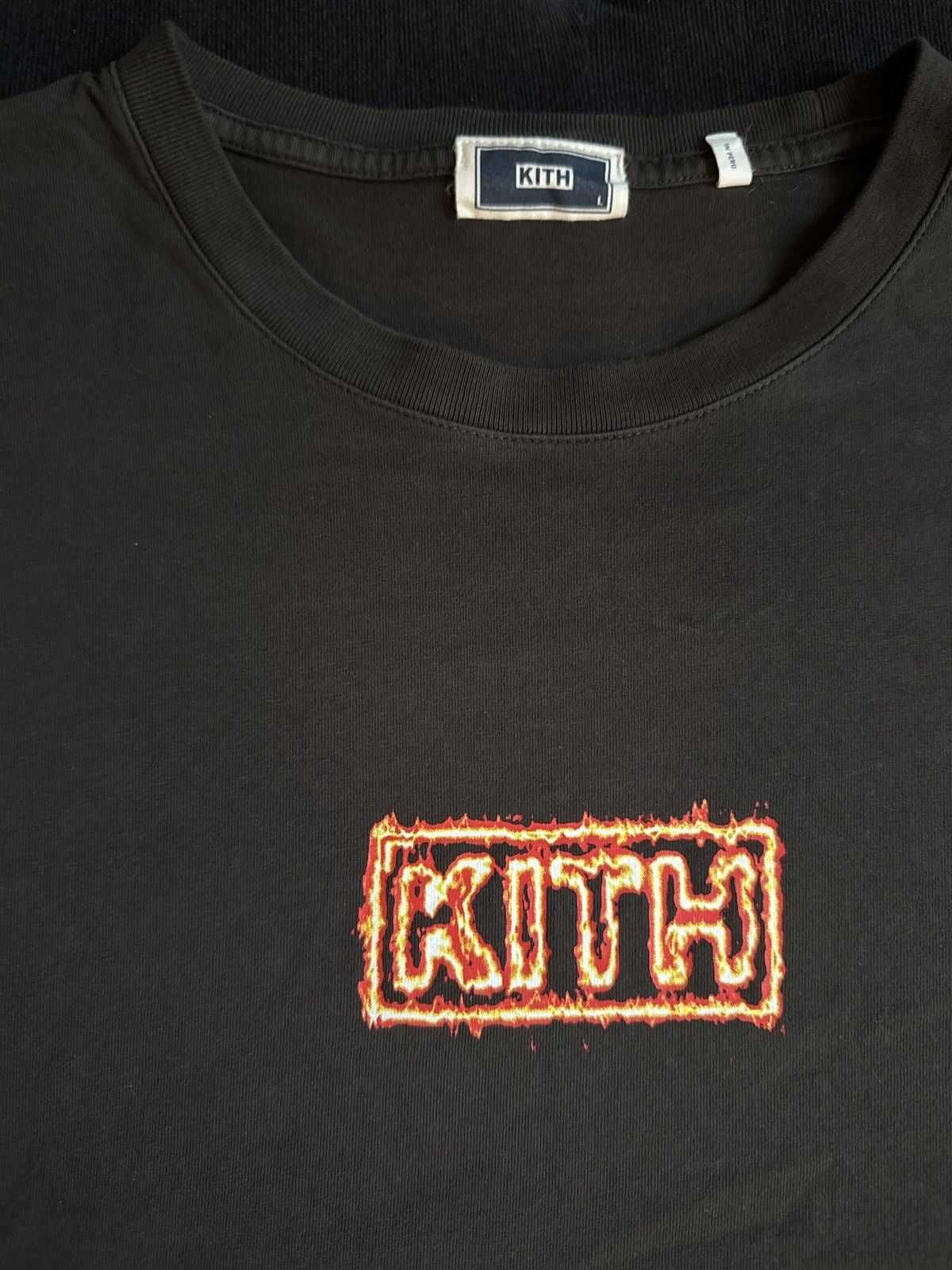 Kith Kith Flame Tee Sz L Size US L / EU 52-54 / 3 - 2 Thumbnail
