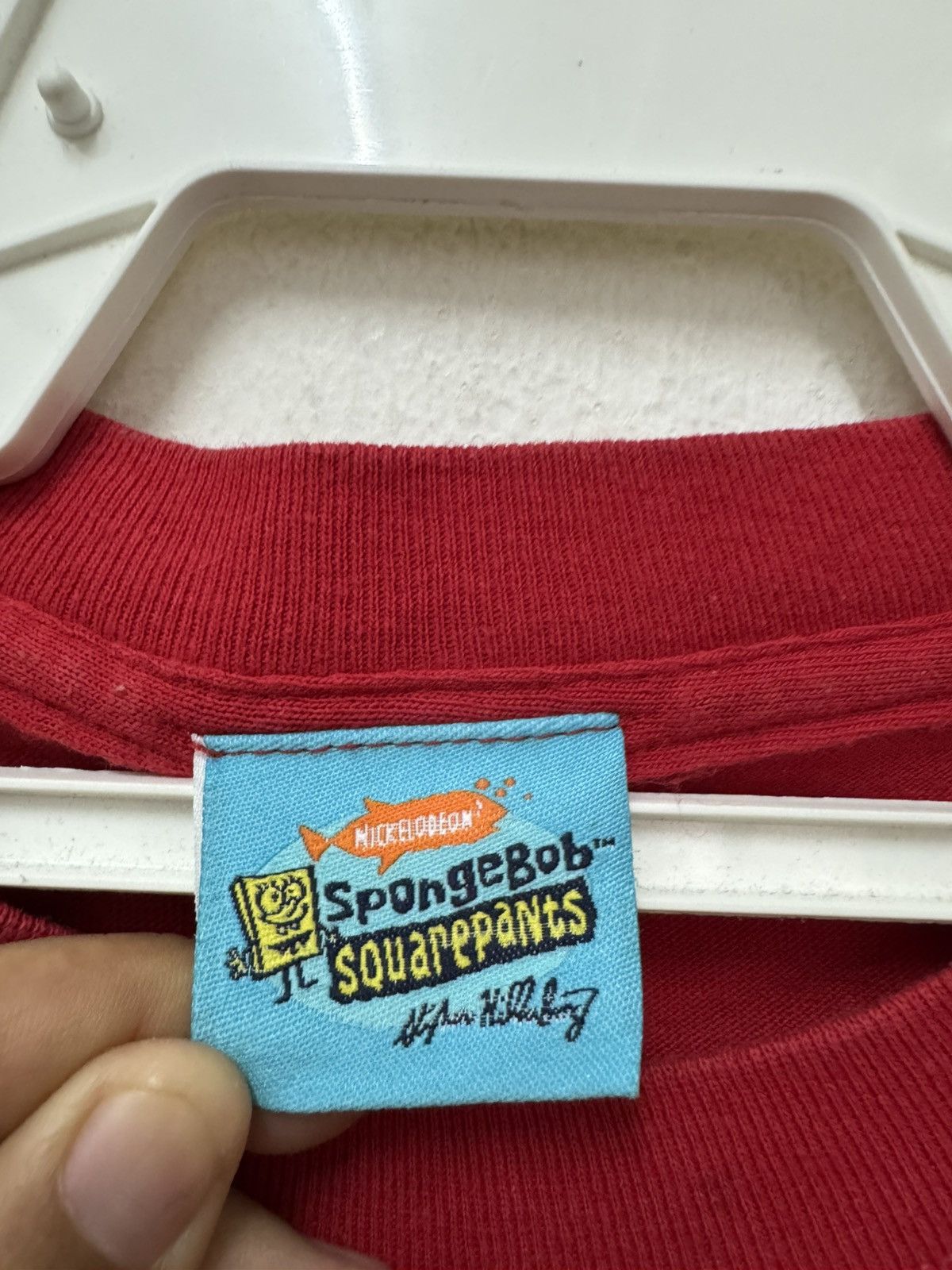 Cartoon Network × Mister Cartoon Vintage Y2k Spongebob Squarepants Nickelodeon Cartoon Tshirt Size US L / EU 52-54 / 3 - 7 Thumbnail