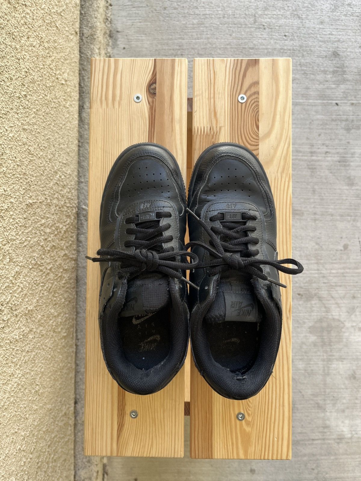 Nike Nike Air Force 1 Low Shadow Triple Black Women’s Size 8 Size US 8 / IT 38 - 7 Thumbnail