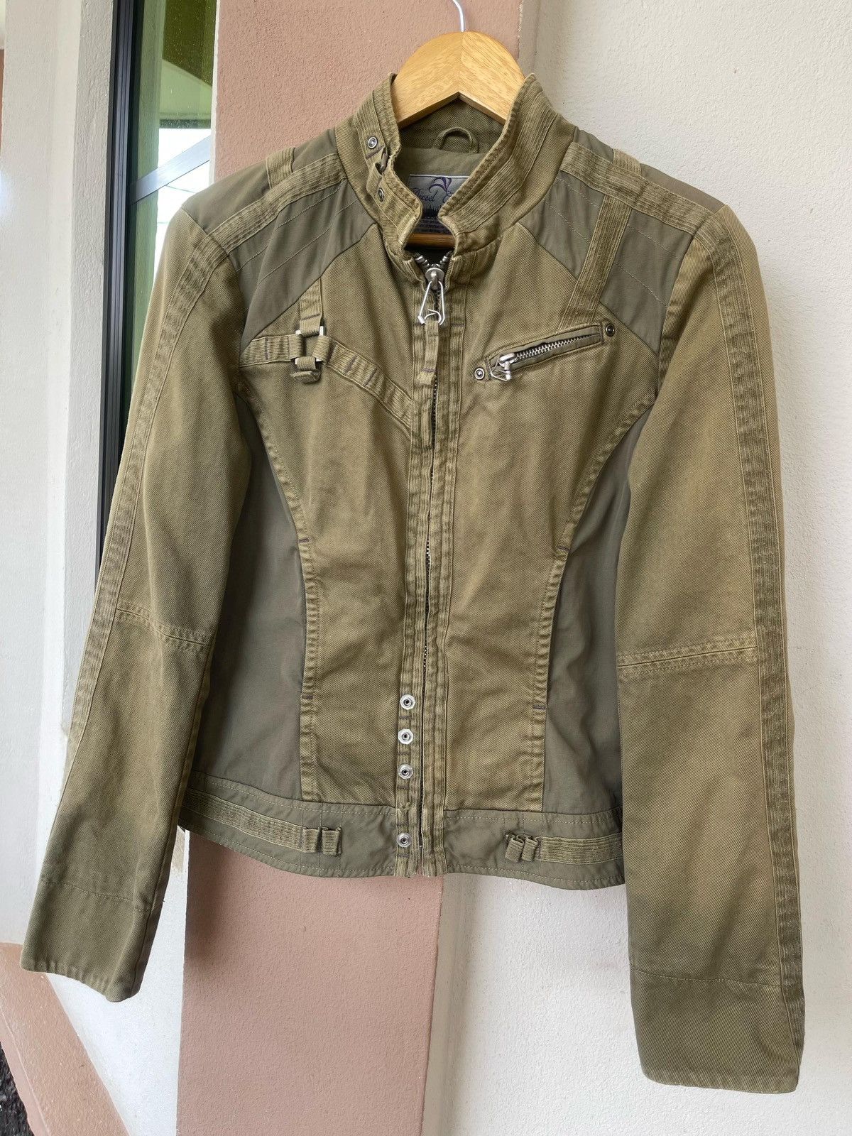 Designer × Diesel × Vintage Spring Summer Wind Diesel Parachute Jacket Size M / US 6-8 / IT 42-44 - 3 Thumbnail