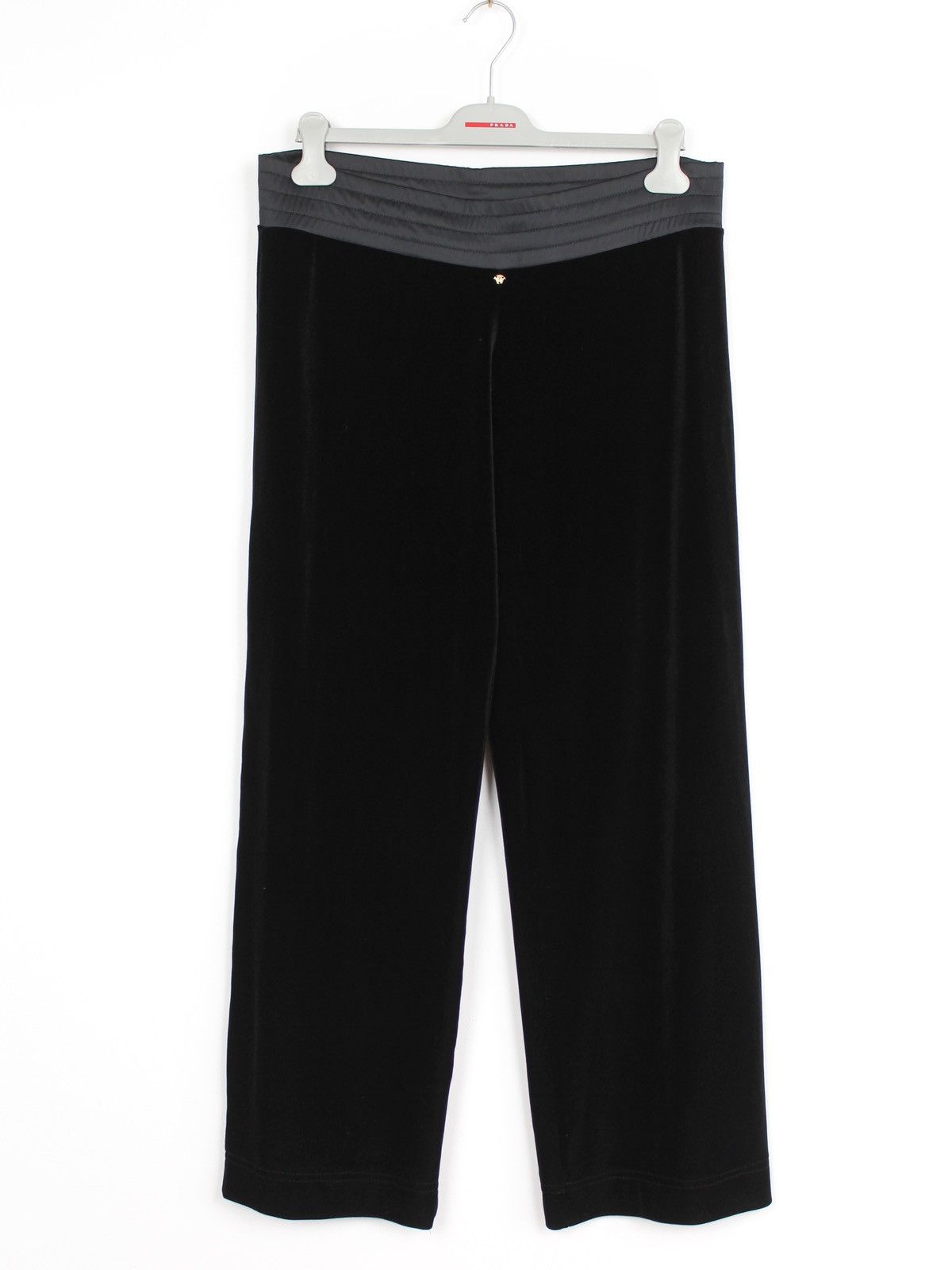 Versace Gianni Versace Medusa Velour Black Pants Size 34" / US 12 / IT 48 - 2 Thumbnail