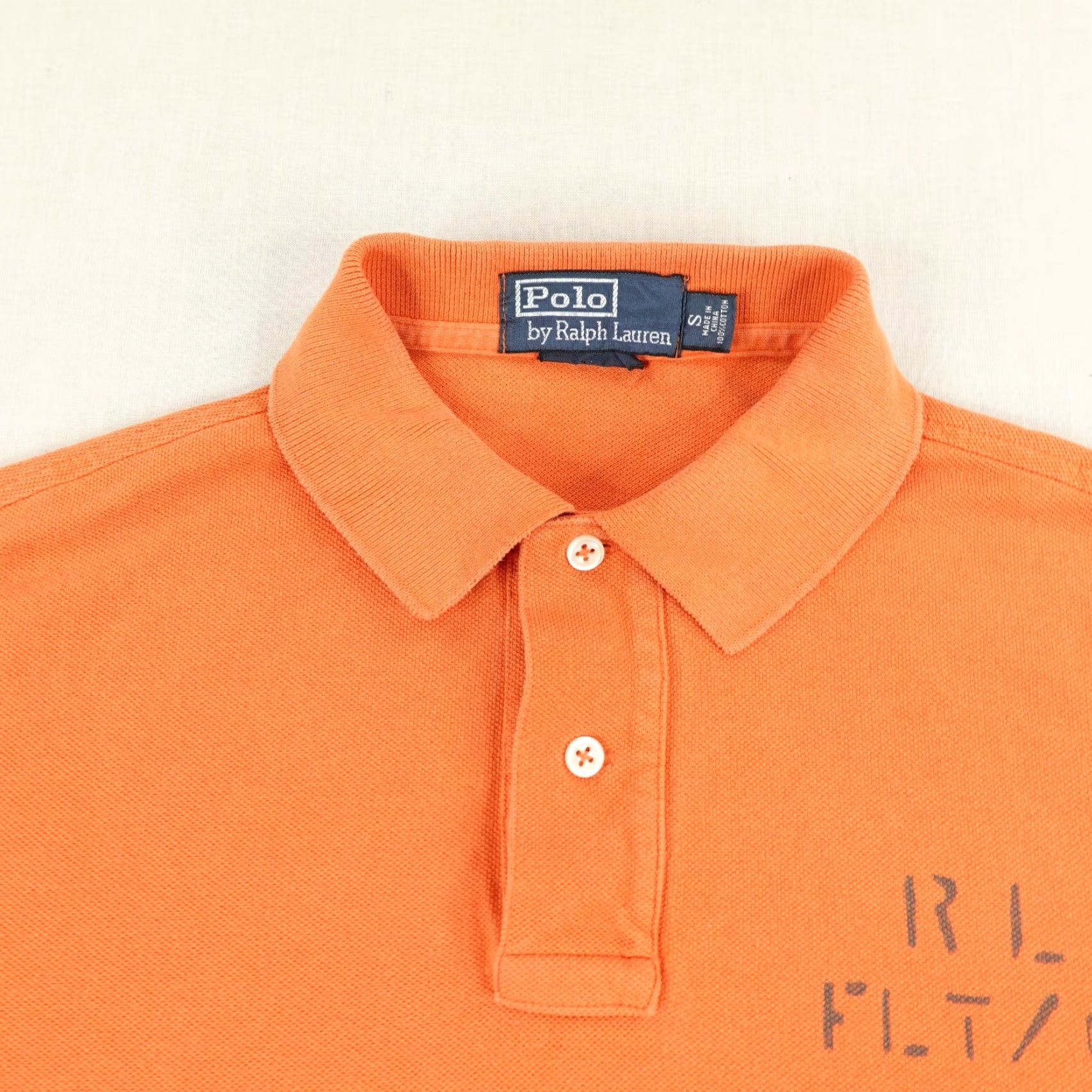 Polo Ralph Lauren VINTAGE Polo Ralph Lauren Shirt Men S Orange Polo Ralph Lauren Shirt Orange Small Vintage Polo Shirt Mens Size US S / EU 44-46 / 1 - 2 Thumbnail