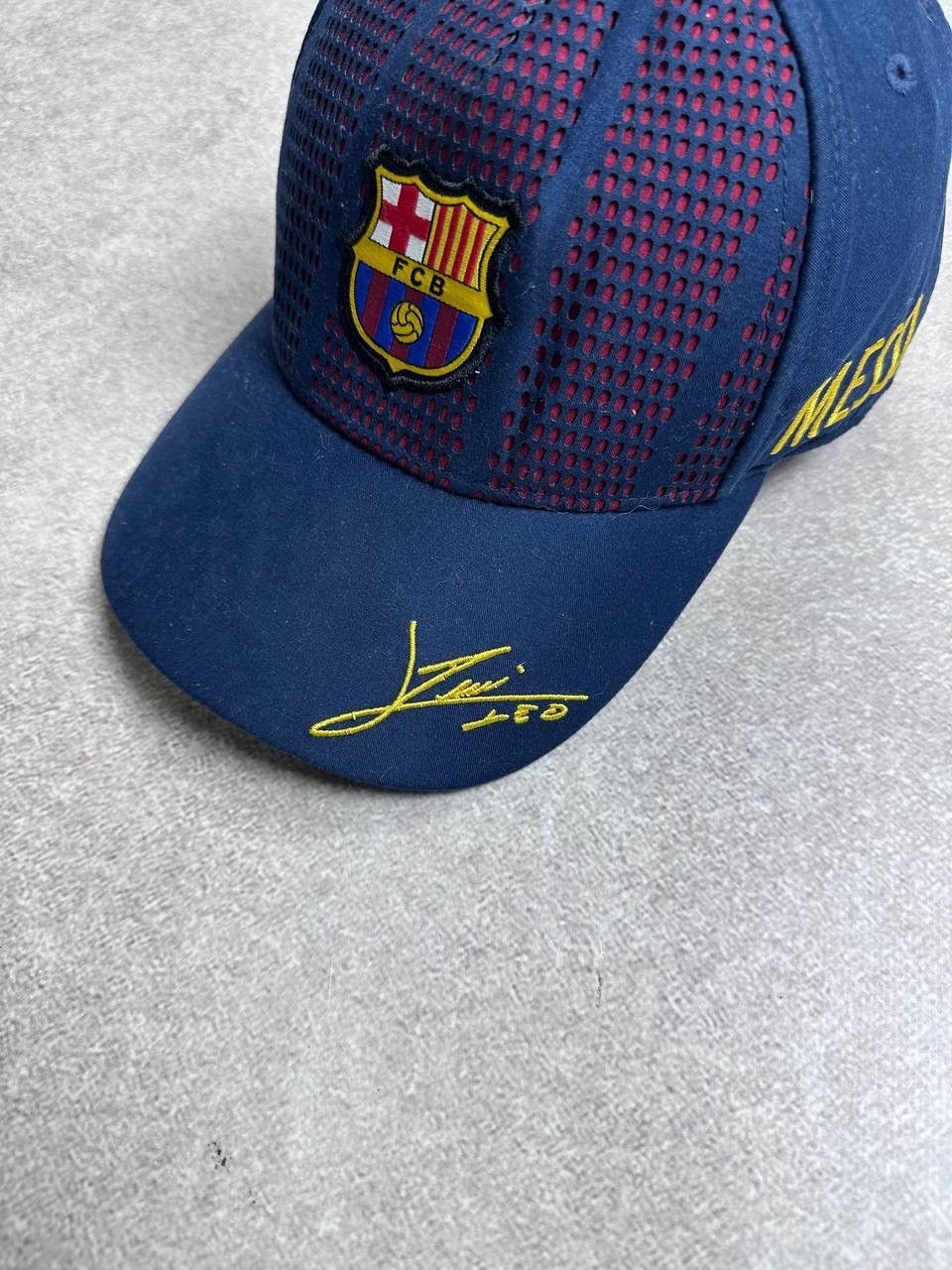 Vintage Vintage FC Barcelona Soccer Cap Y2K Os Size ONE SIZE - 3 Thumbnail