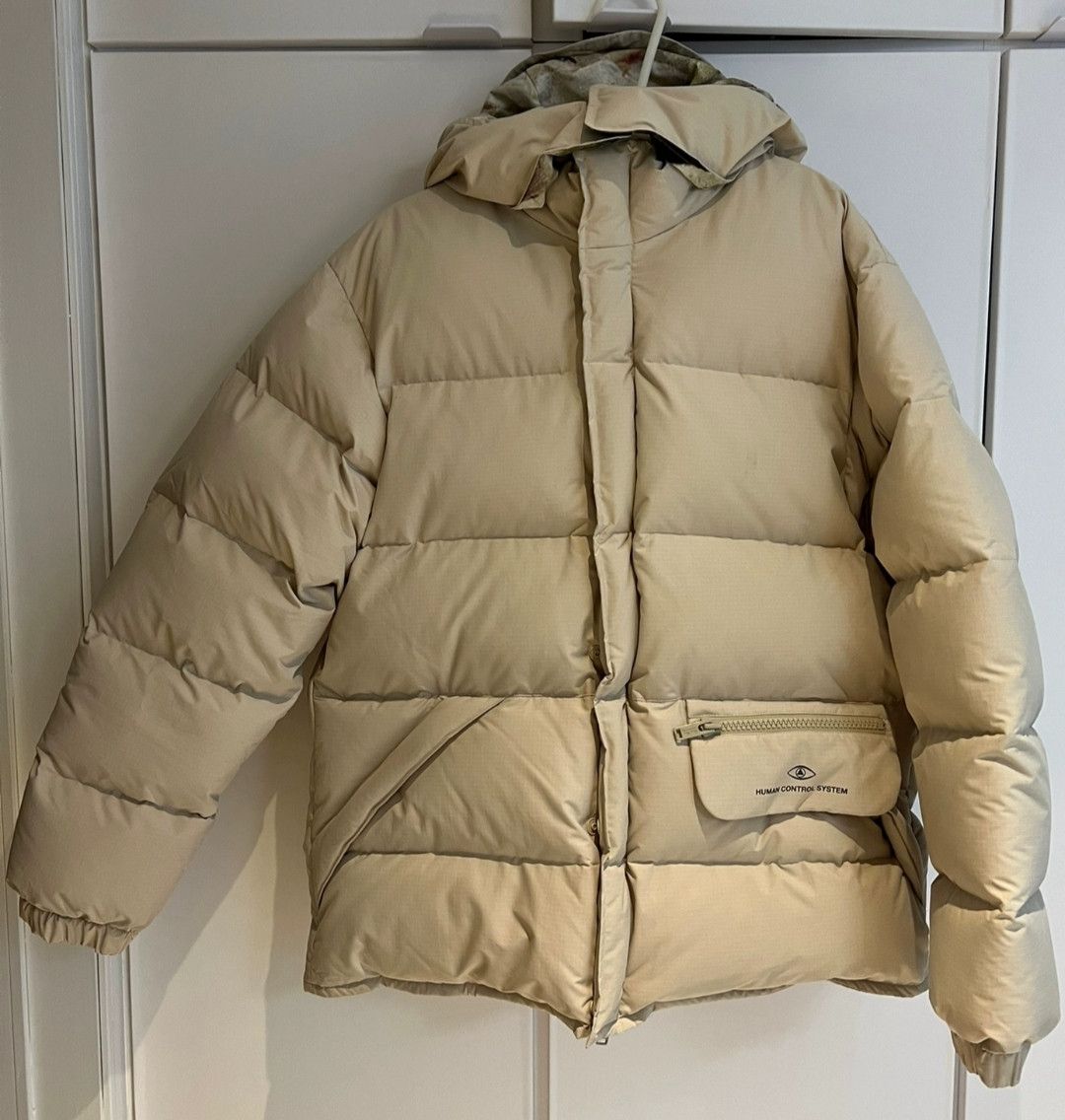 Undercover undercover Hooded Beige Down Jacket Size US M / EU 48-50 / 2 - 1 Thumbnail