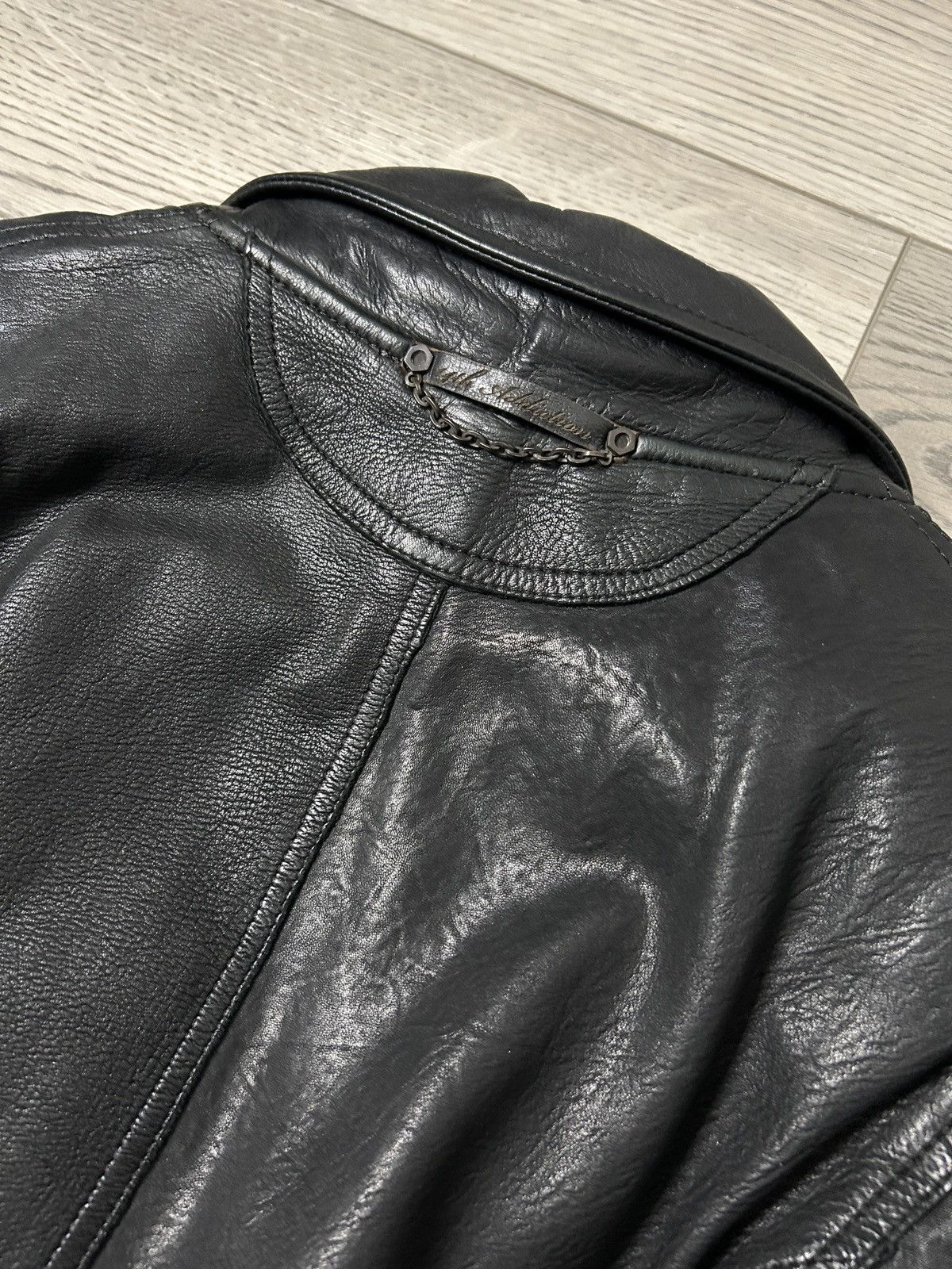 14th Addiction 14th Addiction Leather Blazer Size US M / EU 48-50 / 2 - 5 Thumbnail