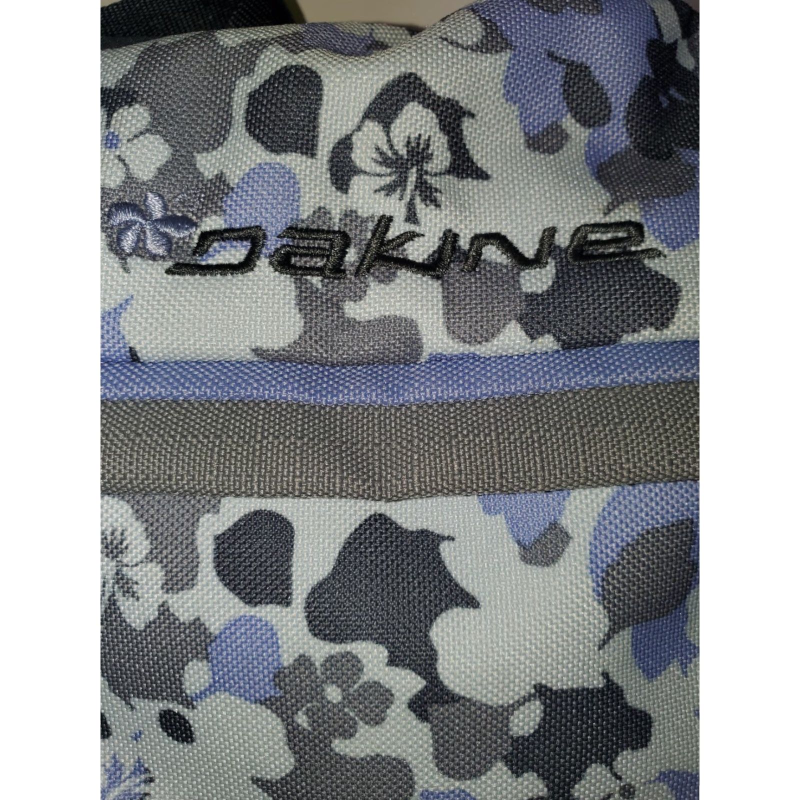 Dakine DAKINE Crossbody Canvas Bag Purse Color- Blue Black White Small Crossbody Womens Bag Size ONE SIZE - 2 Thumbnail