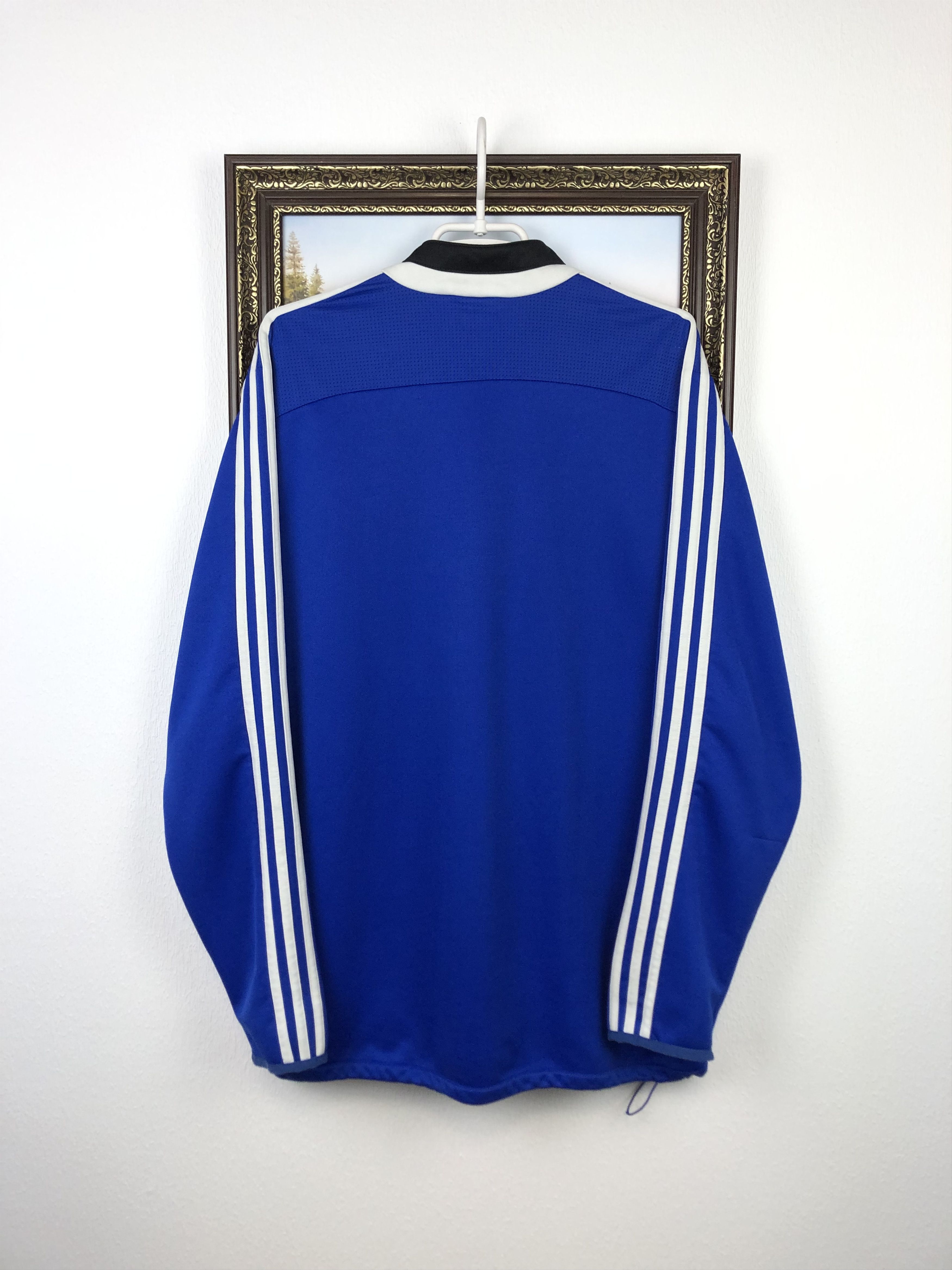 Adidas Vintage Adidas Denmark Football Sweatshirt Soccer Track Top Size US XL / EU 56 / 4 - 8 Thumbnail