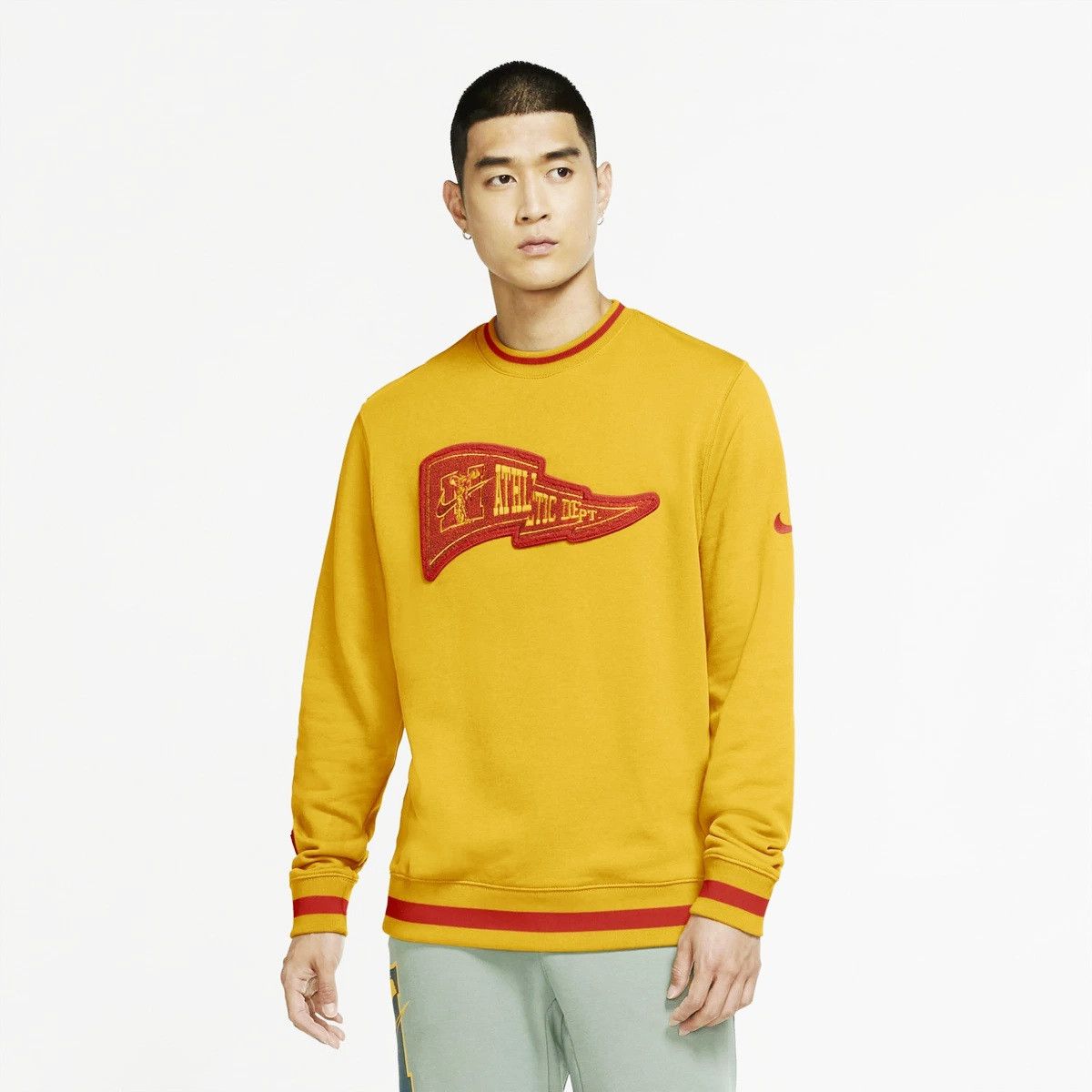 Nike Nike Men's Sportswear 1972 Club Fleece Crewneck Sweatshirt Size US S / EU 44-46 / 1 - 3 Thumbnail