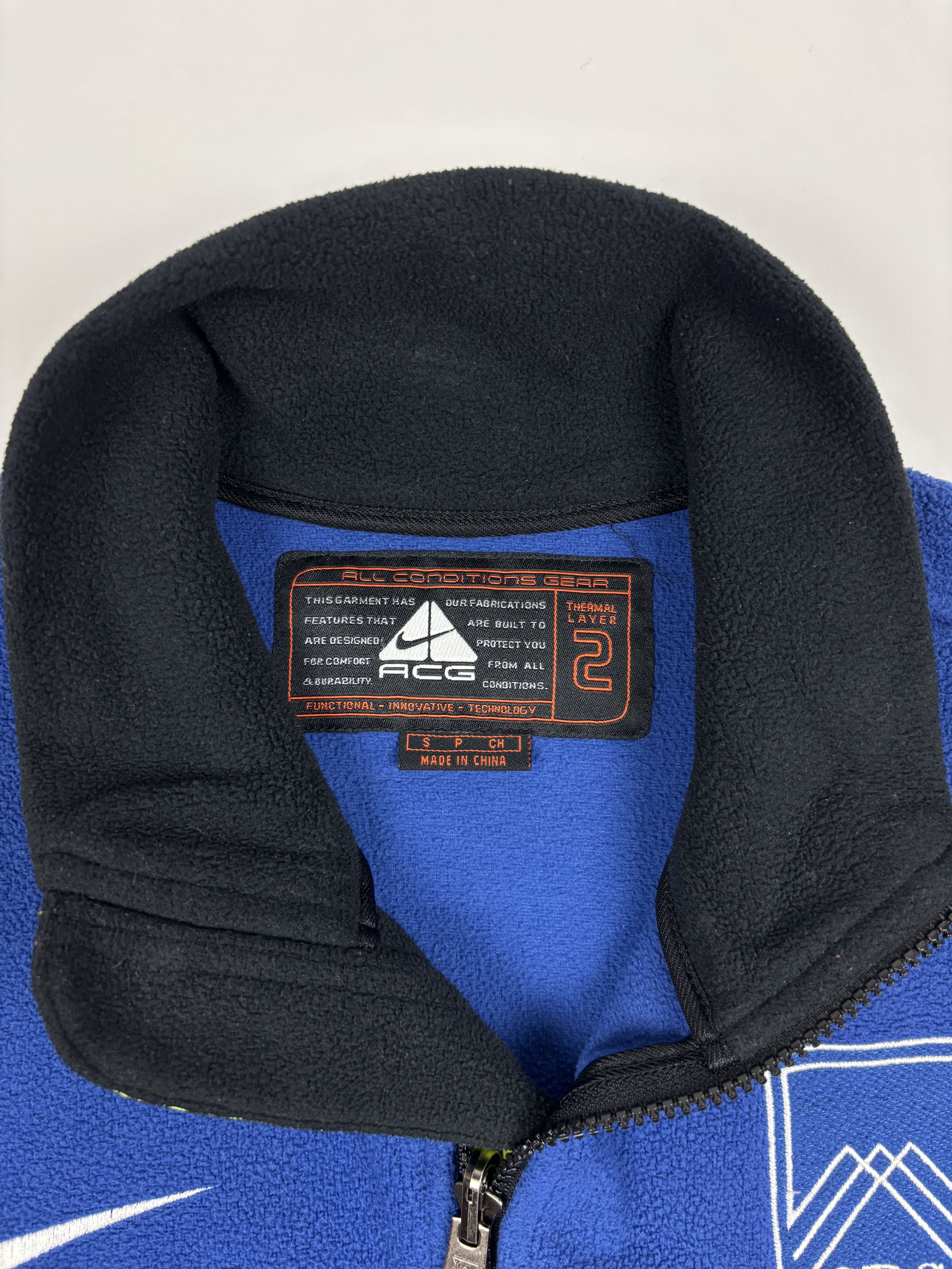 Nike ACG Vintage Nike ACG 1998 CBS Winter Games 90s Fleece Vest Size US S / EU 44-46 / 1 - 4 Thumbnail