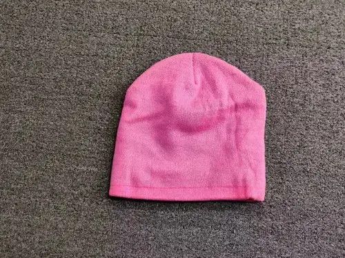 Japanese Brand Franchise Jester Joker Graphic No Cuff Beanie Hat Pink Size ONE SIZE - 3 Thumbnail